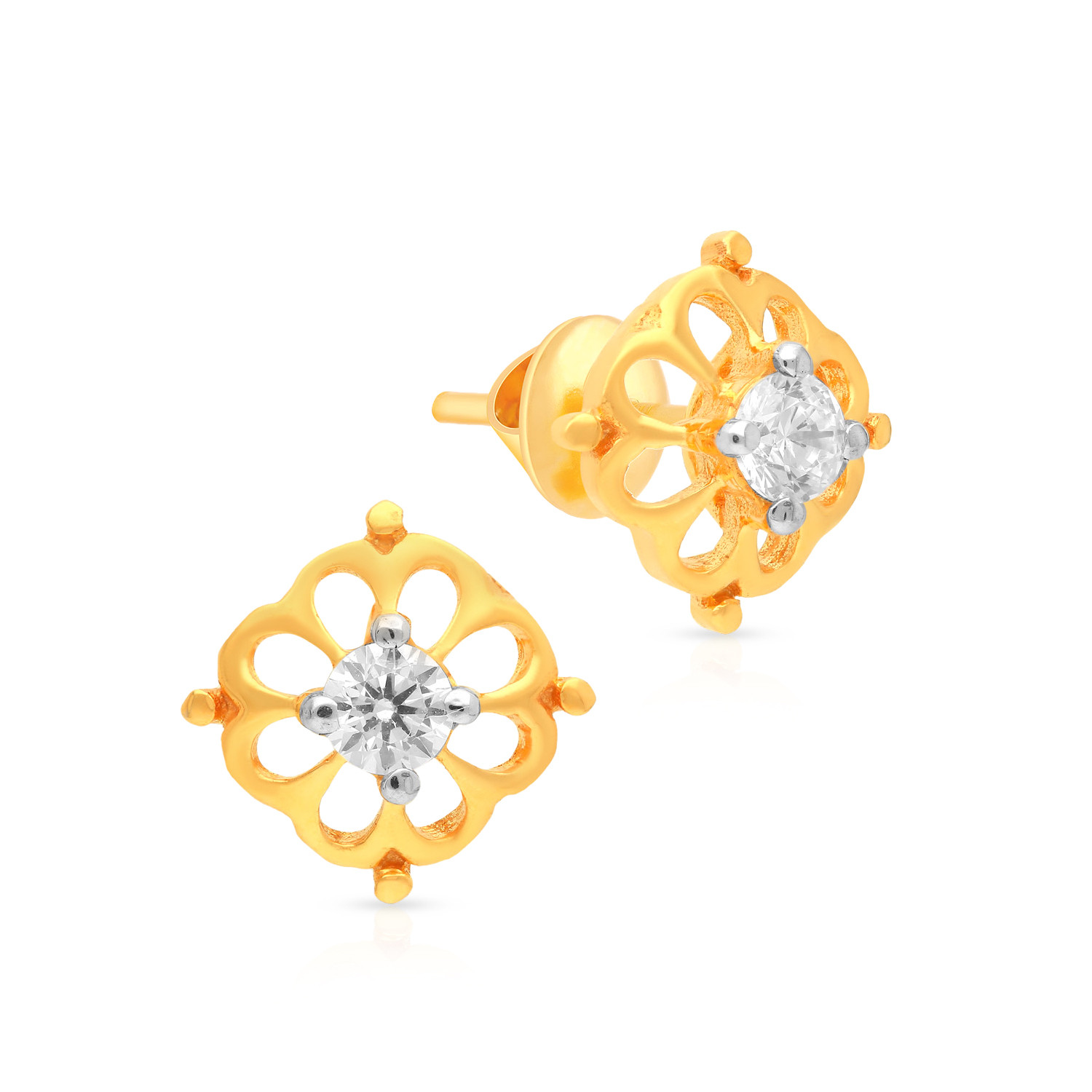 Diamond earrings price sales malabar gold