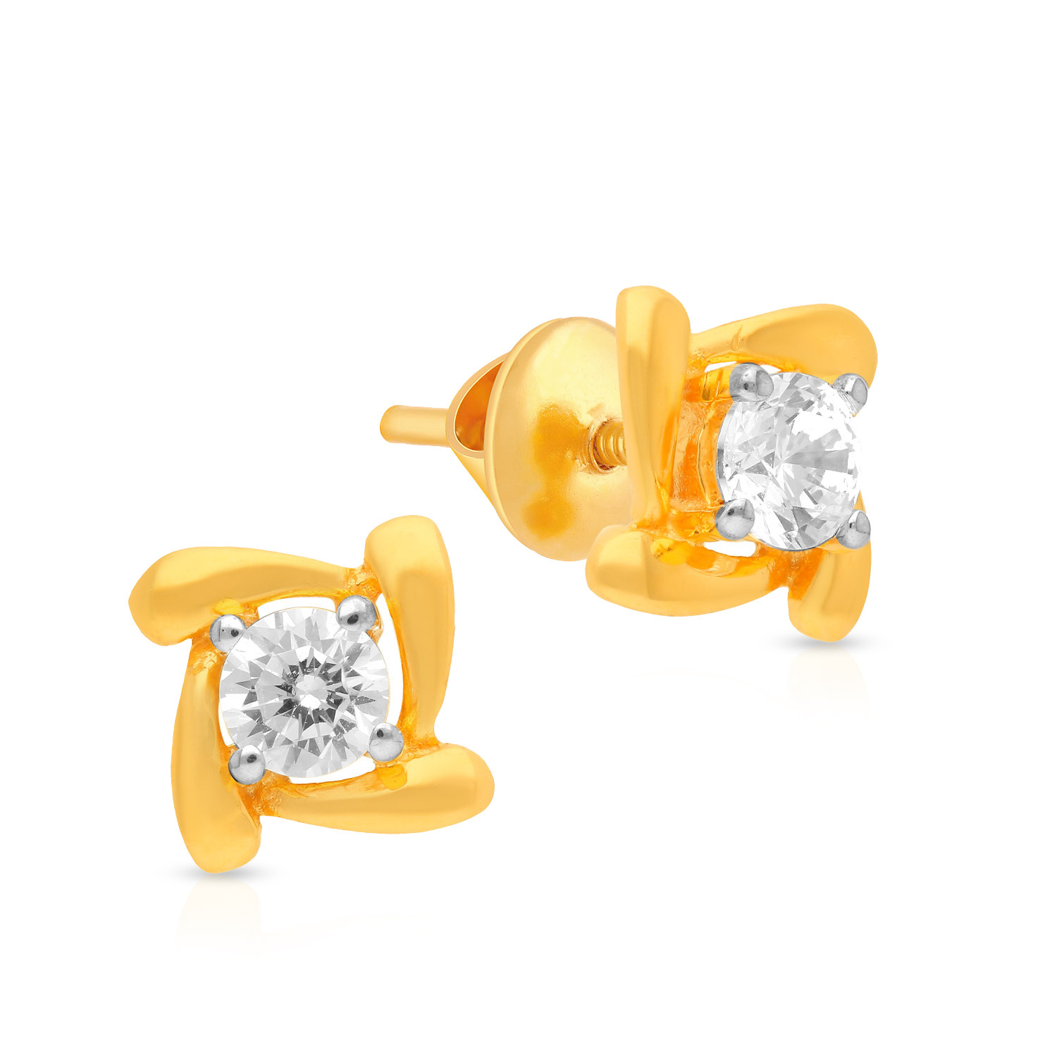 Buy Malabar Gold Earring SRER010 for Kids Online  Malabar Gold  Diamonds