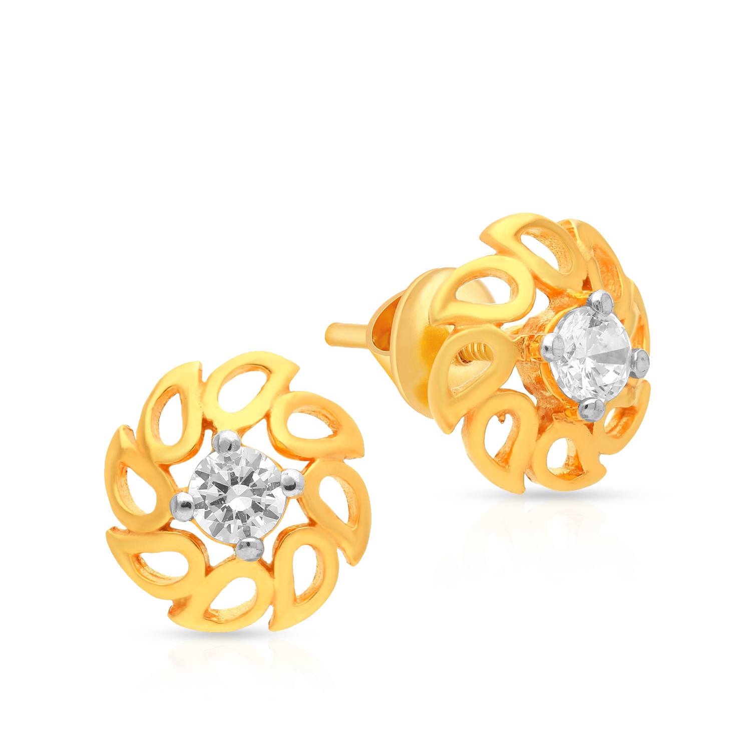 Buy Malabar Gold Earring SSNOEG161 for Women Online  Malabar Gold   Diamonds