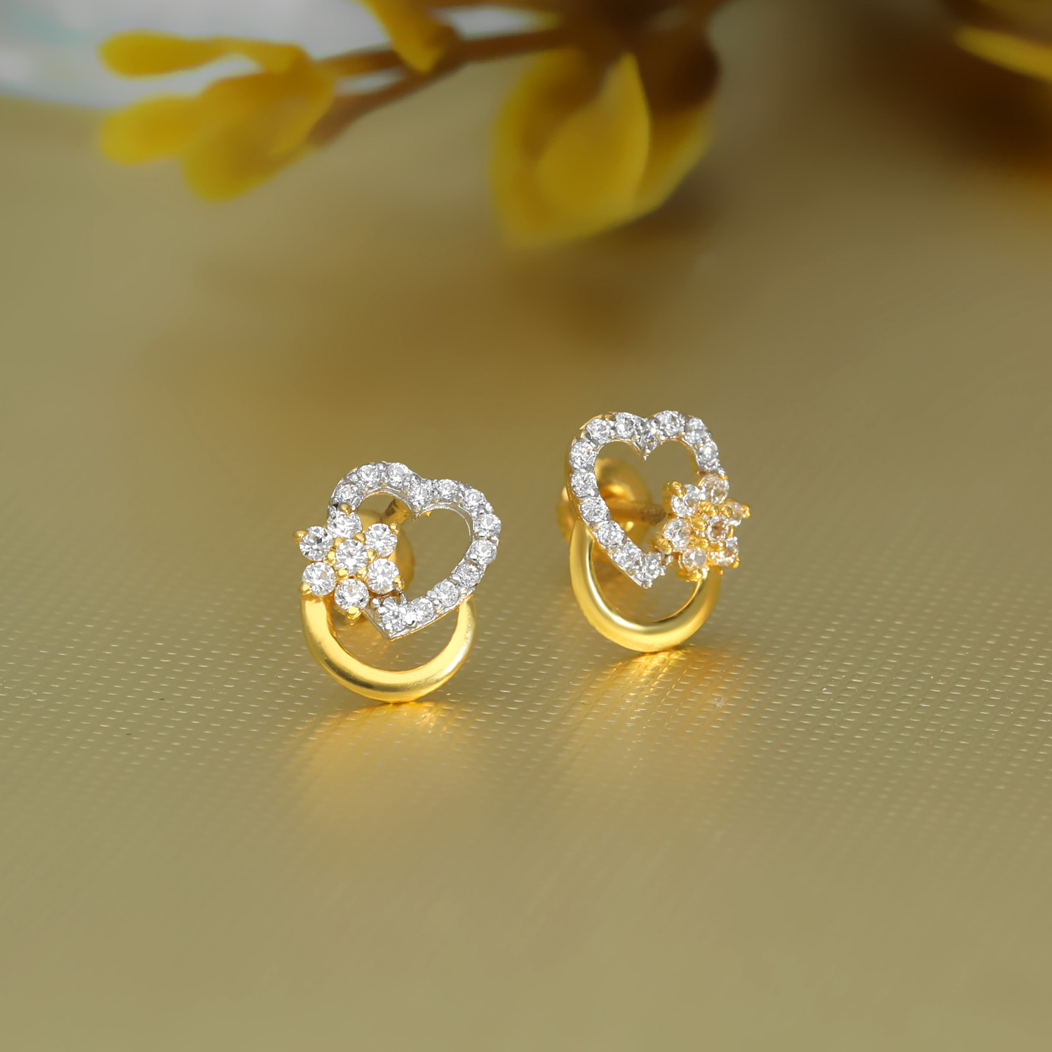 Malabar gold clearance daily wear earrings