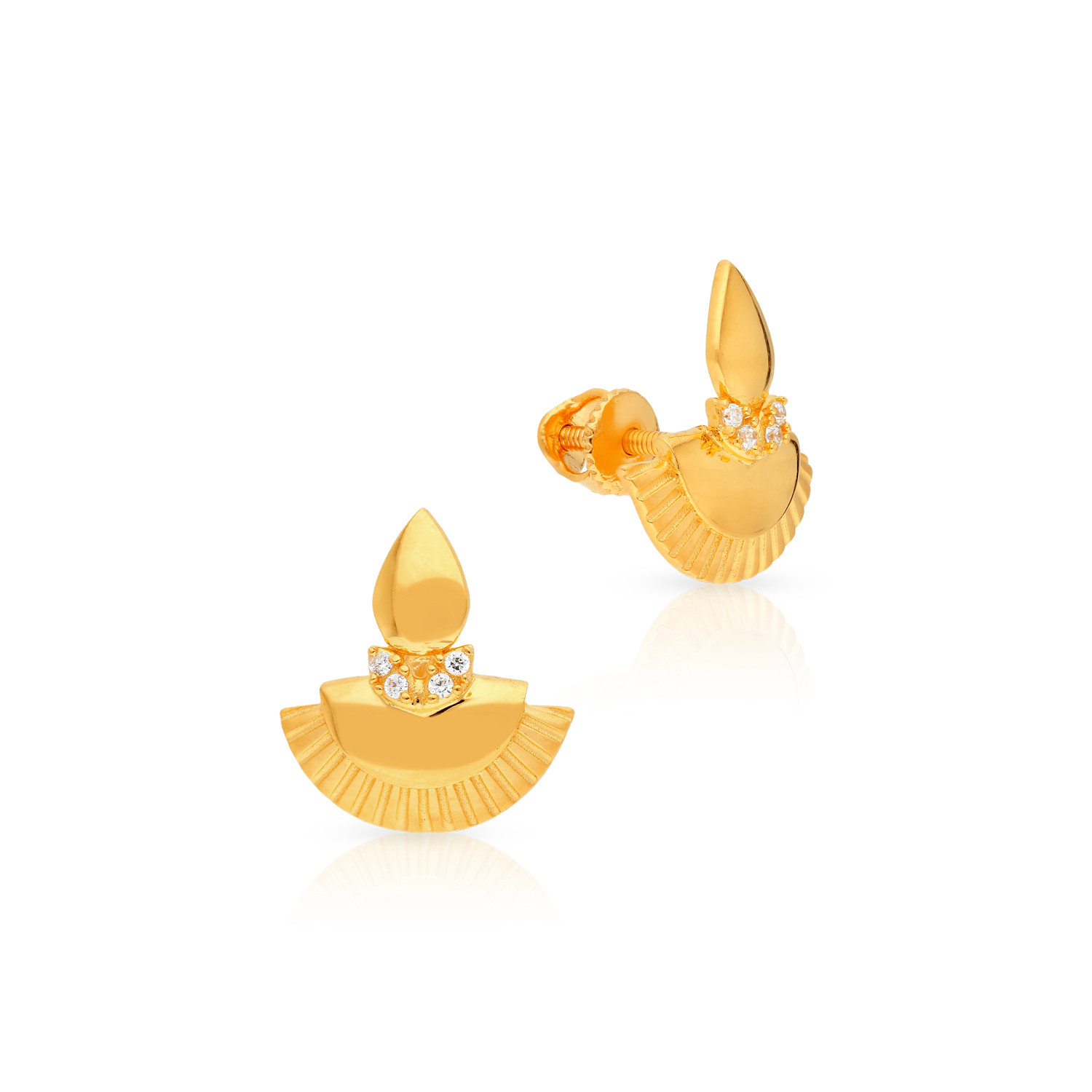 Malabar gold earrings on sale designs