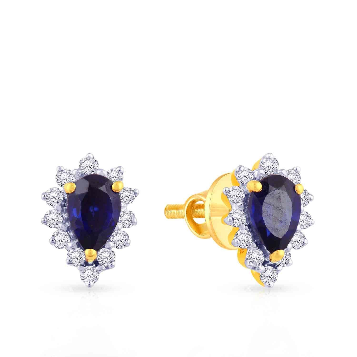 Diamond earrings outlet price malabar gold