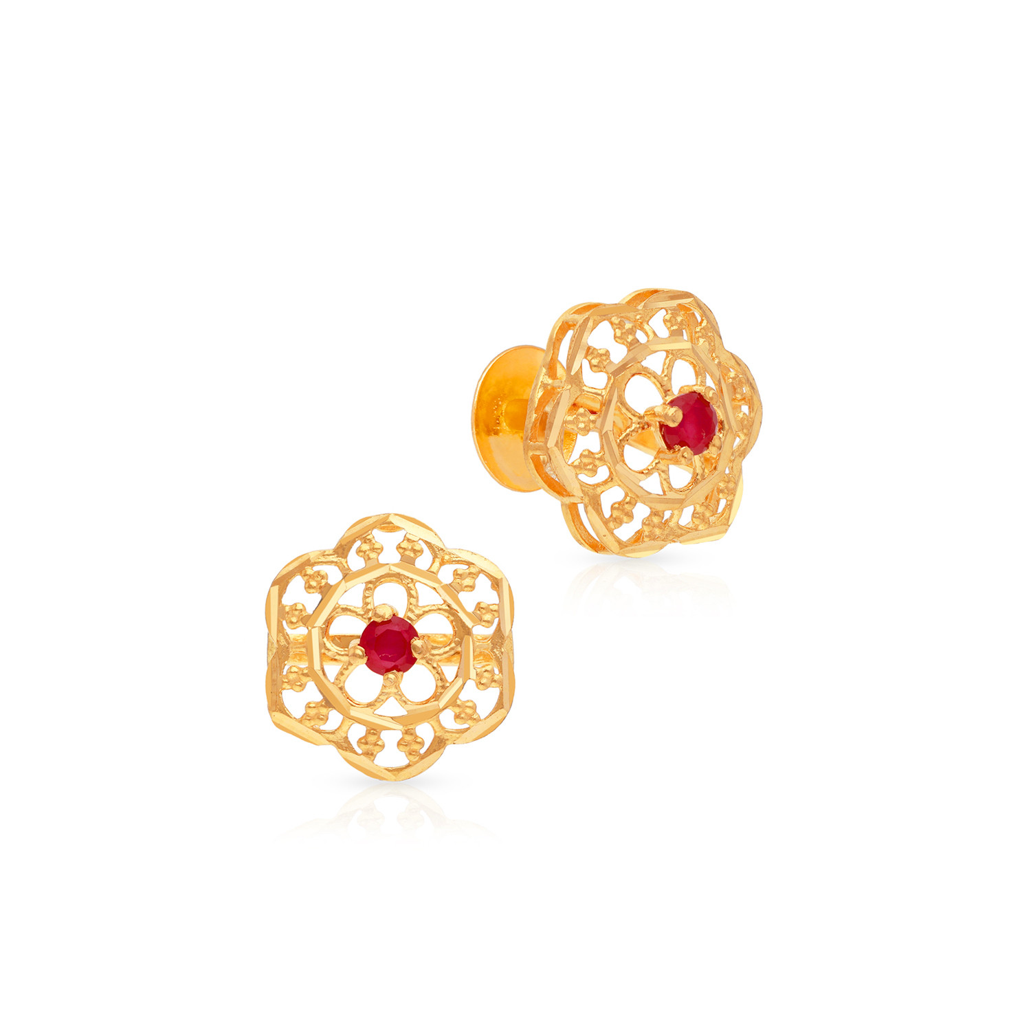 Buy Malabar Gold Earring SSNOEG020 for Women Online  Malabar Gold   Diamonds