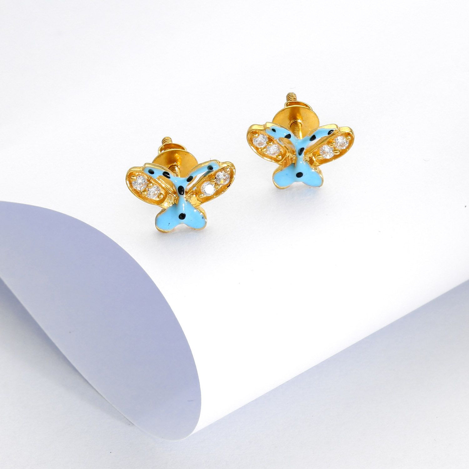 Buy Malabar Gold Earring SSNOEG058 for Women Online  Malabar Gold   Diamonds