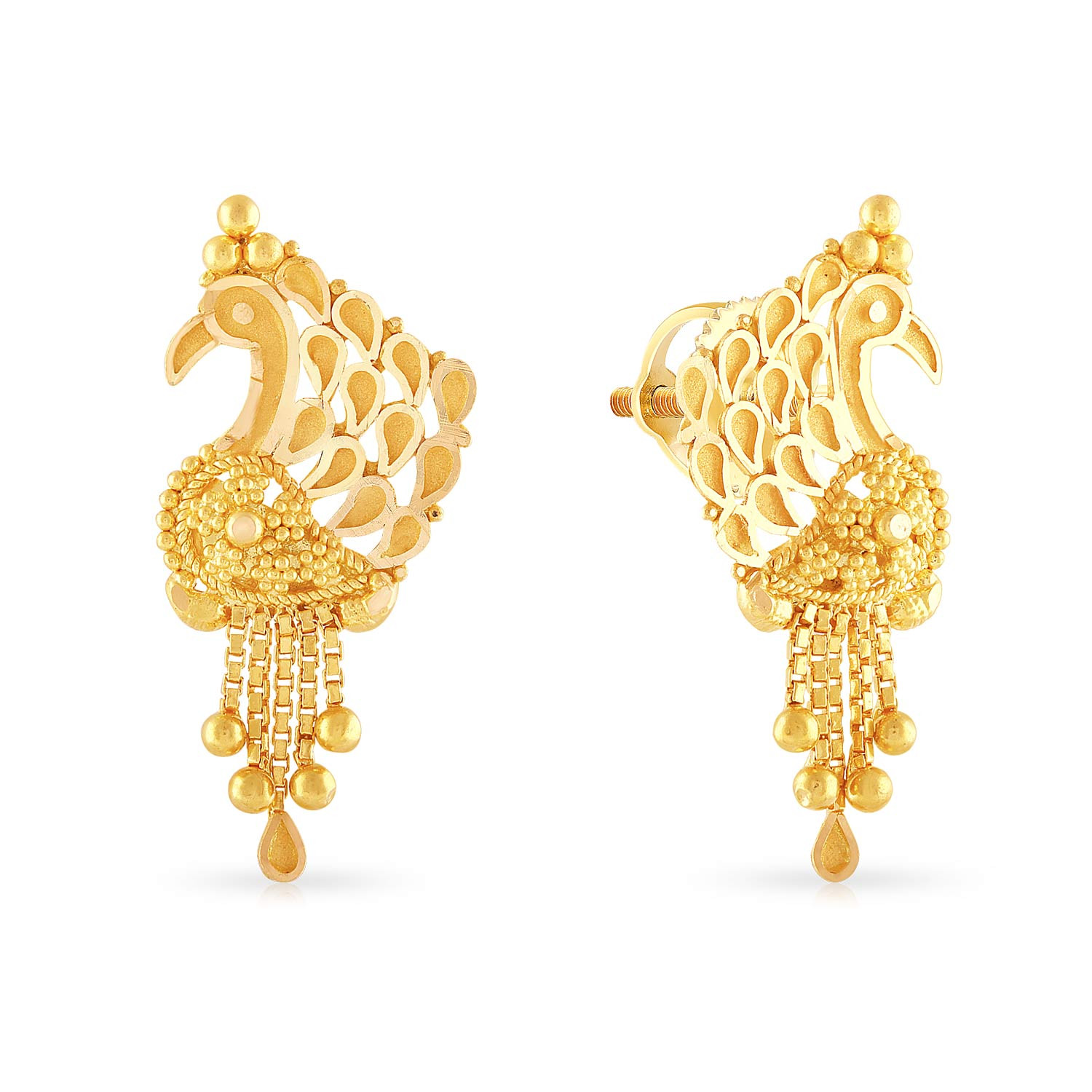 gold earrings under 10000 malabar gold