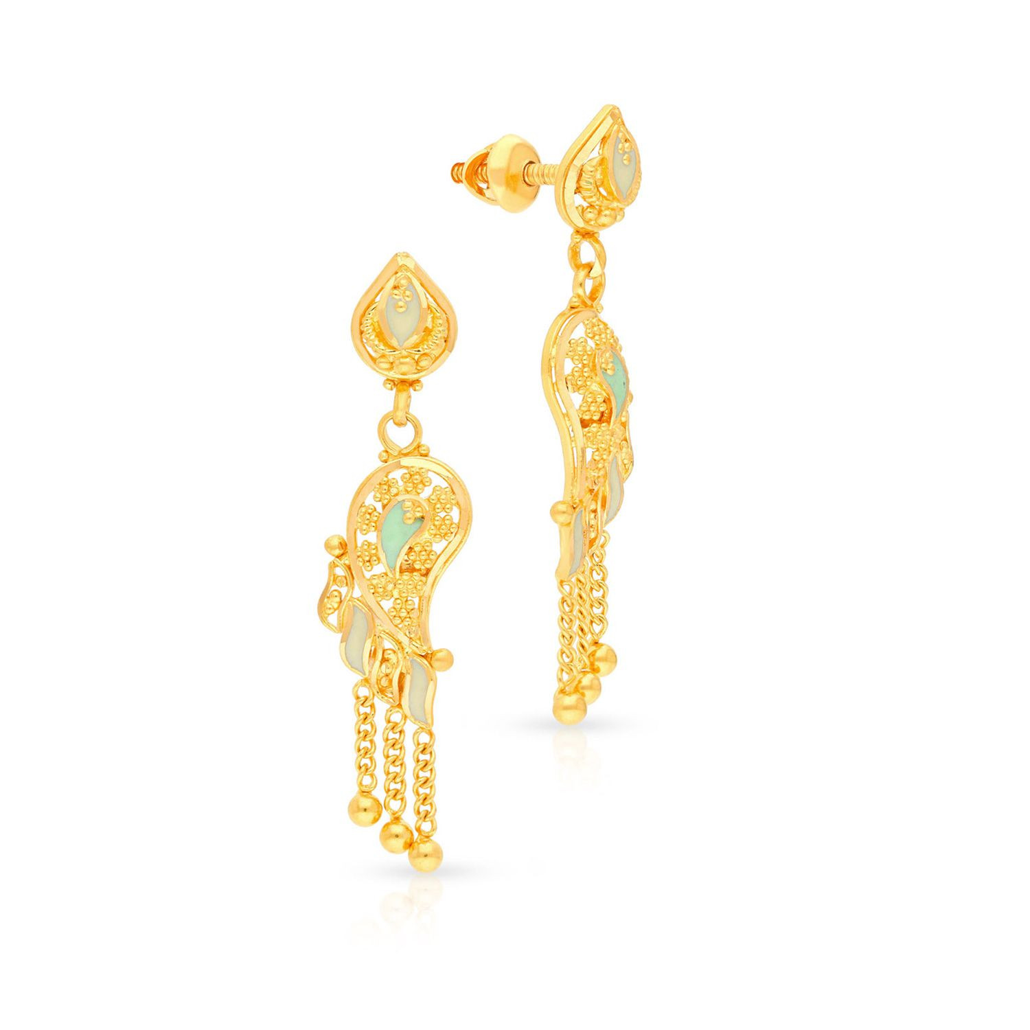 Buy Malabar Gold Earring ERSKYNO922 for Women Online  Malabar Gold   Diamonds