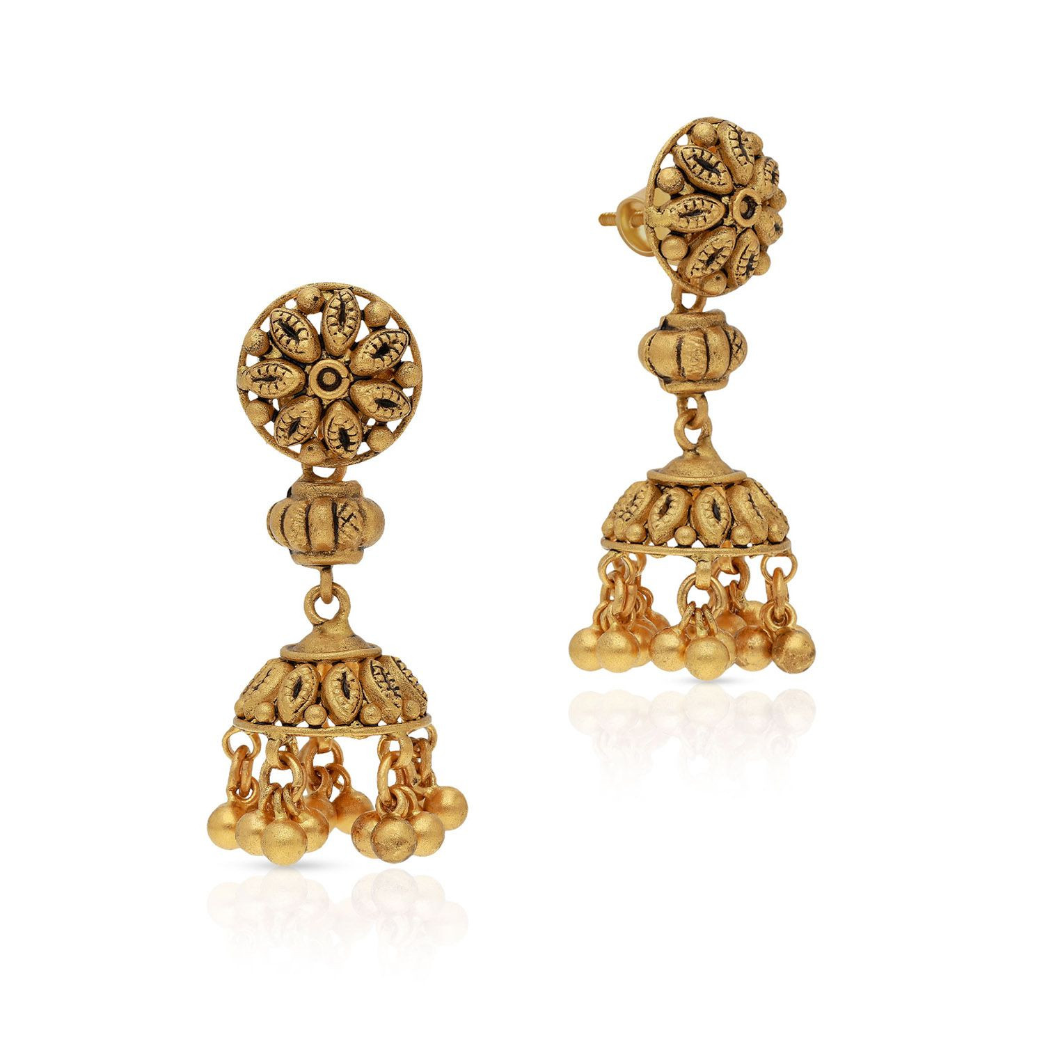 Buy Malabar Gold Earring ERNKANC42781 for Women Online Malabar Gold Diamonds