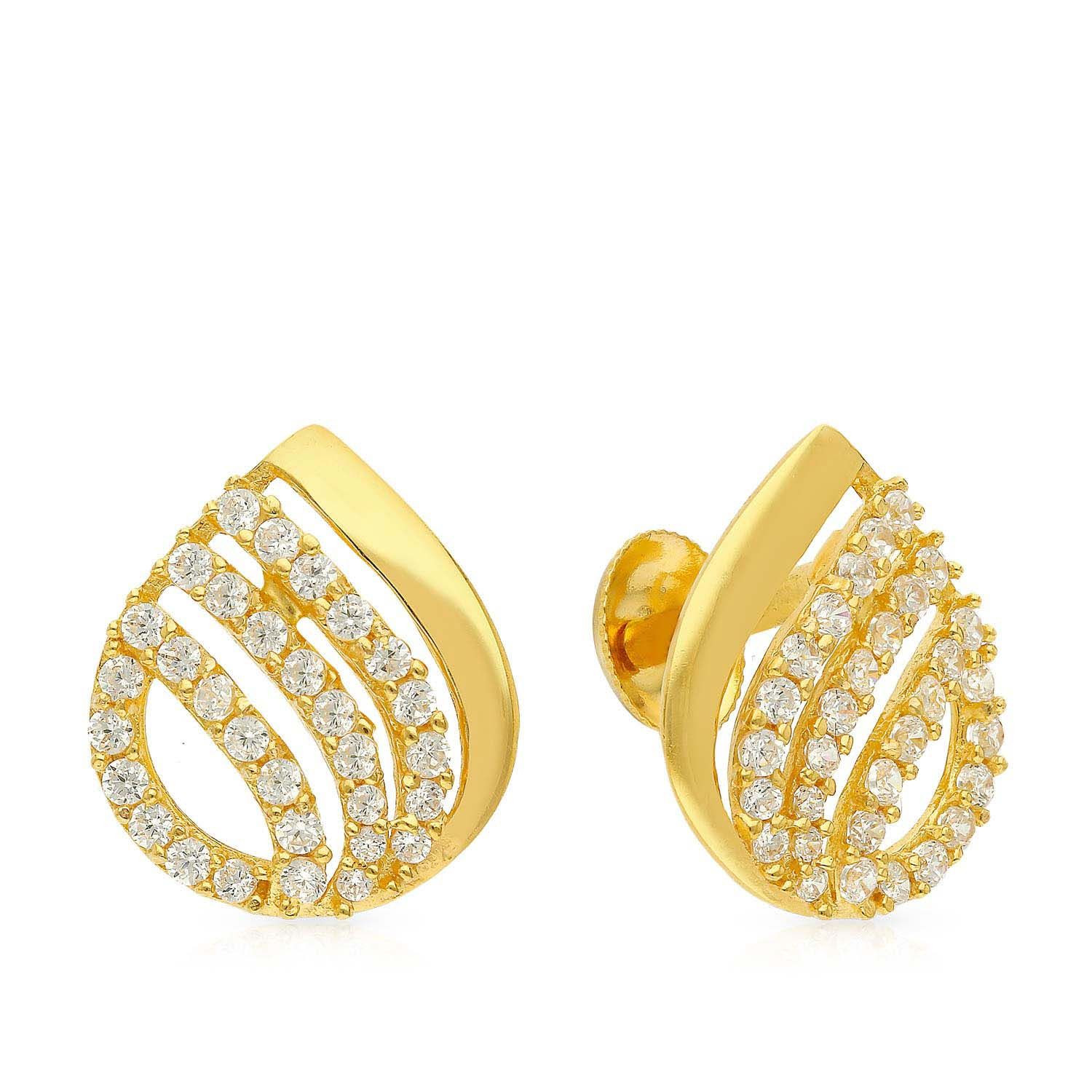 Buy Malabar Gold Earring ERSK5484B for Women Online | Malabar Gold ...
