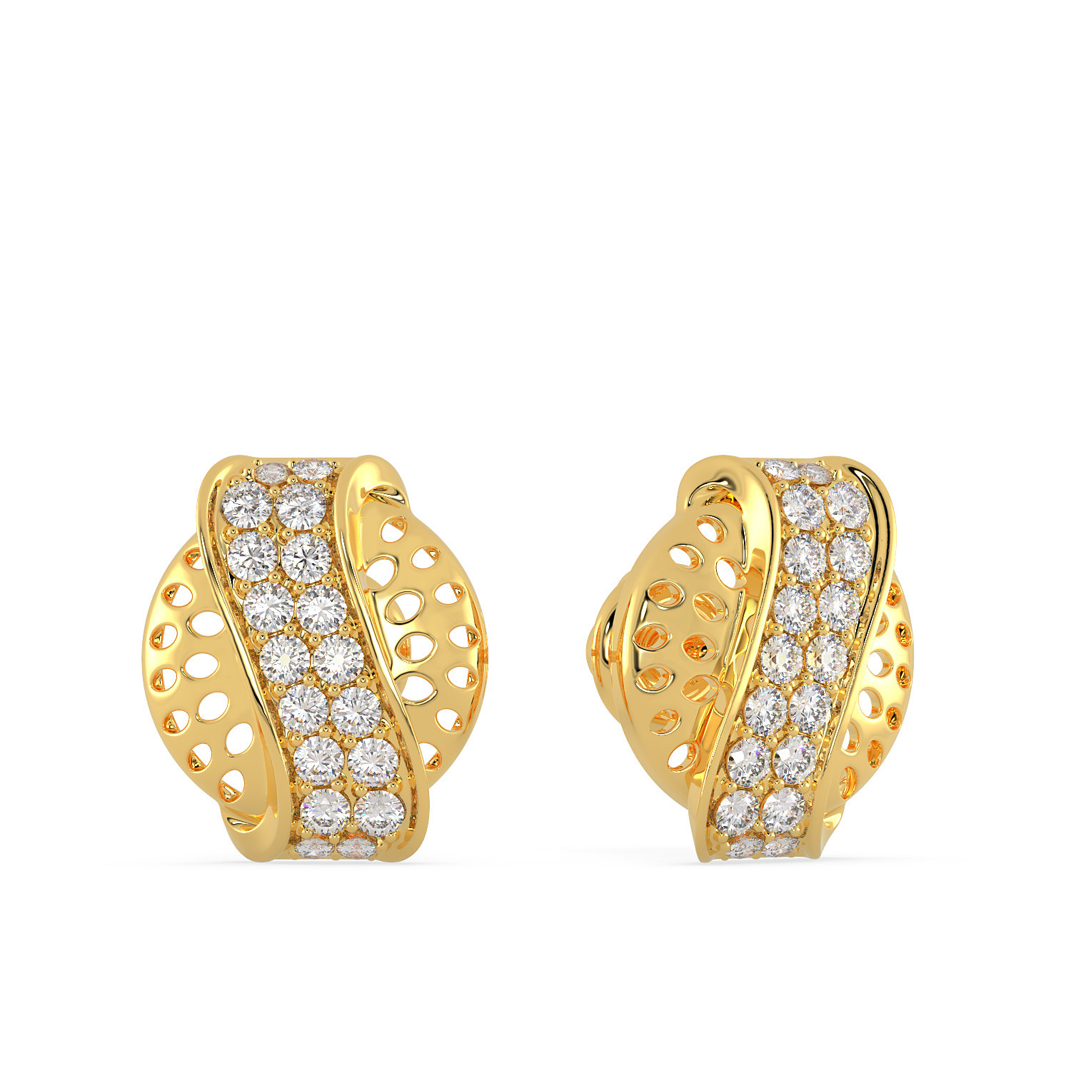 Buy Malabar Gold Earring ERSKYDZ3850 for Women Online | Malabar Gold ...
