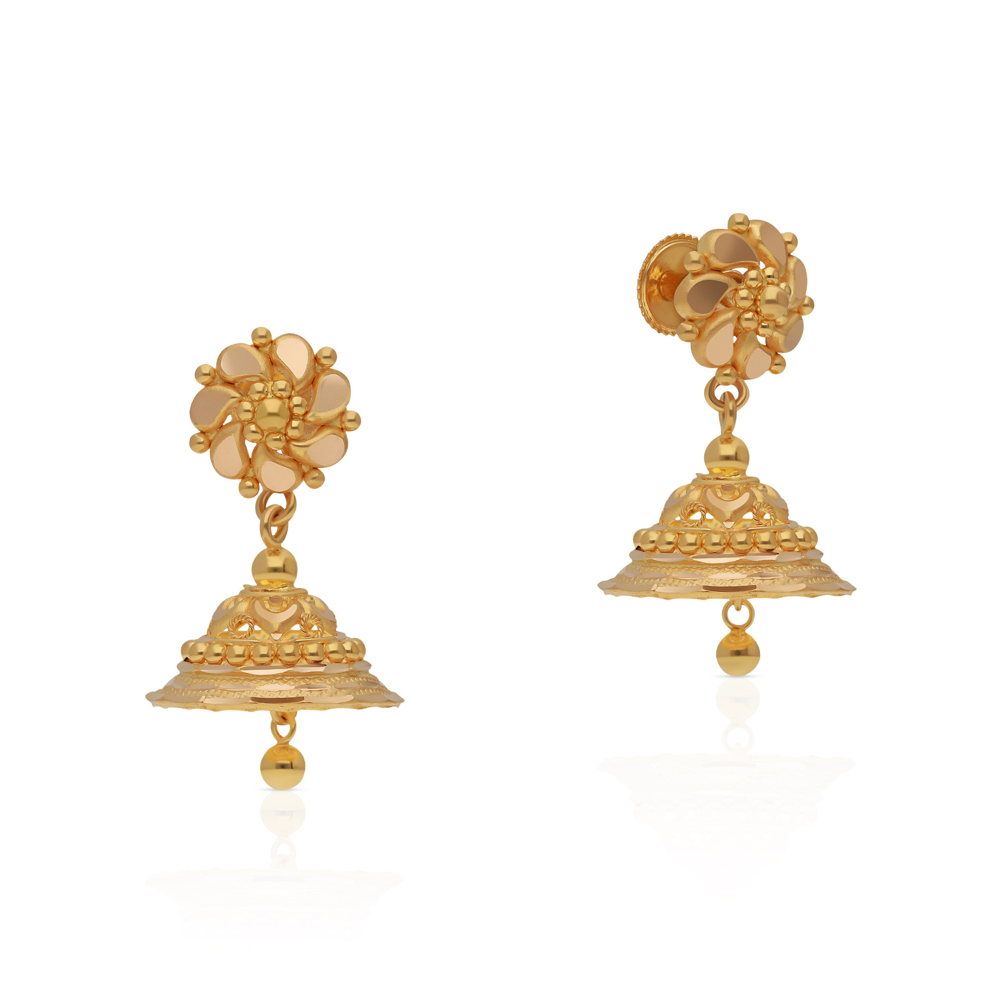 Malabar gold earrings shop designs