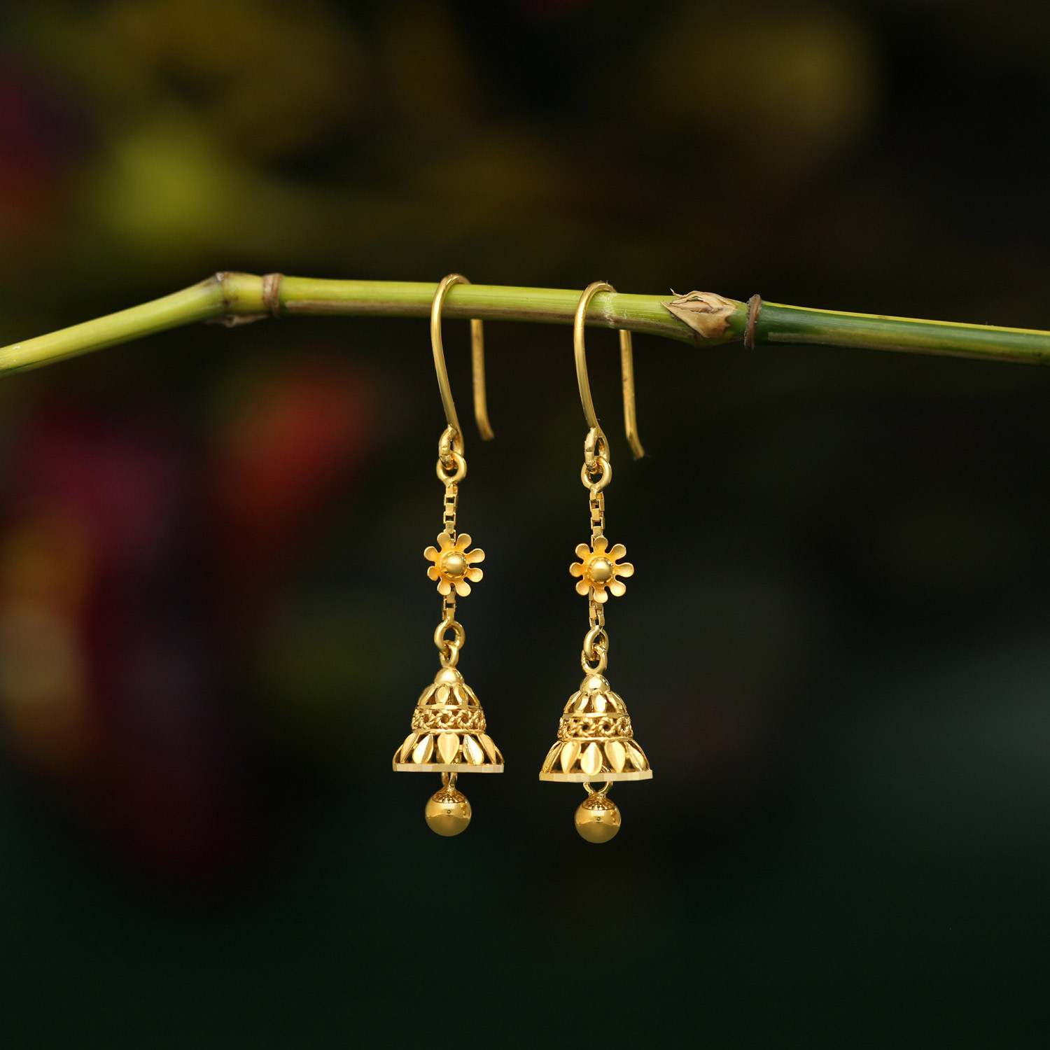 Malabar gold earrings jhumka clearance
