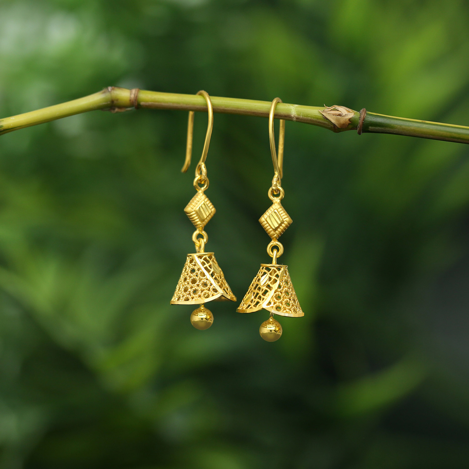 Malabar Gold Jhumka Earring ERTMN49843