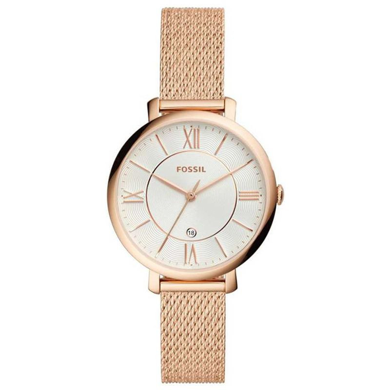 Fossil jacqueline hot sale silver watch