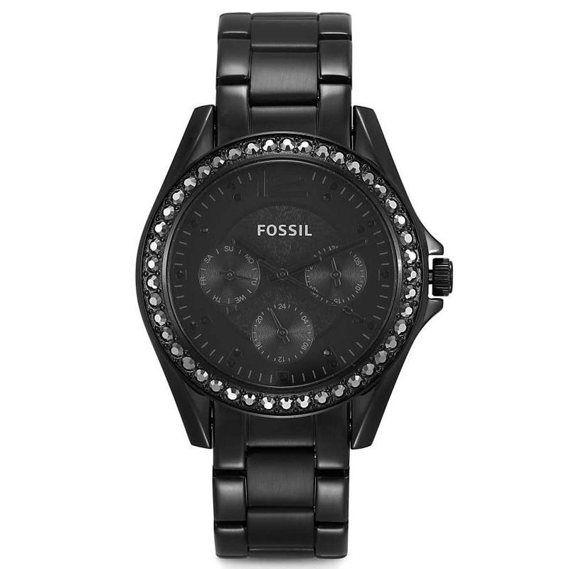 Buy Fossil Women's Riley Black Watch ES4519 for Women | Malabar Gold ...