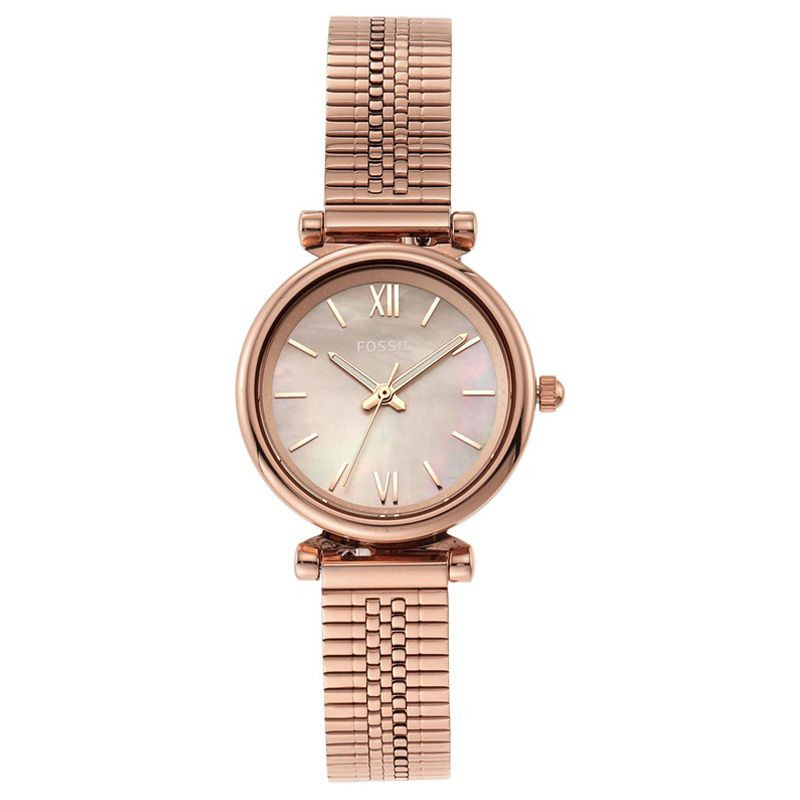 Buy Fossil Women's Carlie Rose Gold Watch ES4697 for Women | Malabar ...