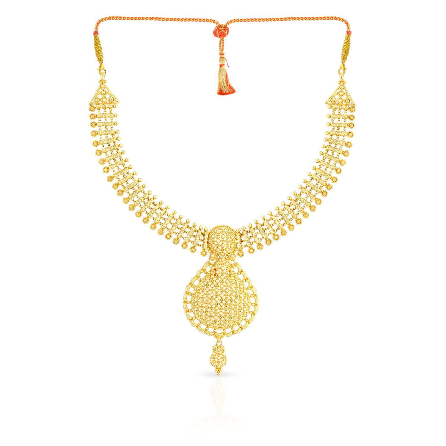 Buy Malabar Gold Necklace FAWAAAAAHBAK for Women Online | Malabar Gold ...