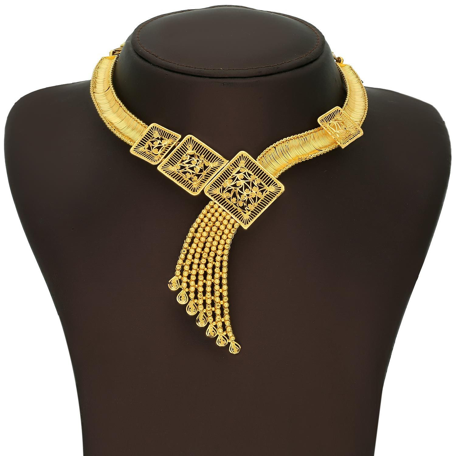 Buy Malabar Gold Necklace FAWAAAAAHBFA for Women Online | Malabar Gold ...