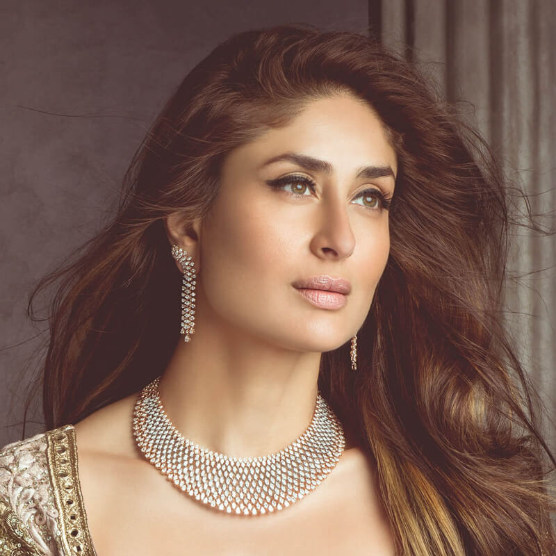 Kareena diamond necklace sale