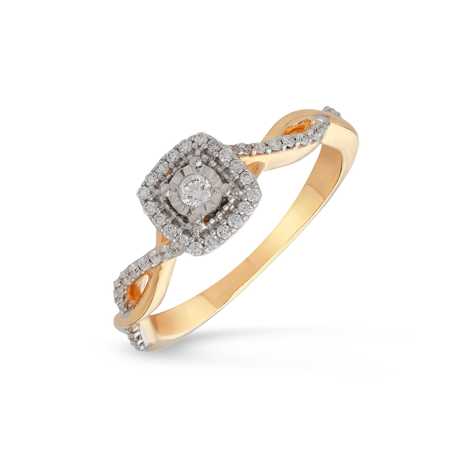 Mens Diamond Rings in 18K Gold -VVS Clarity E-F Color -Indian Gold Jewelry  -Buy Online
