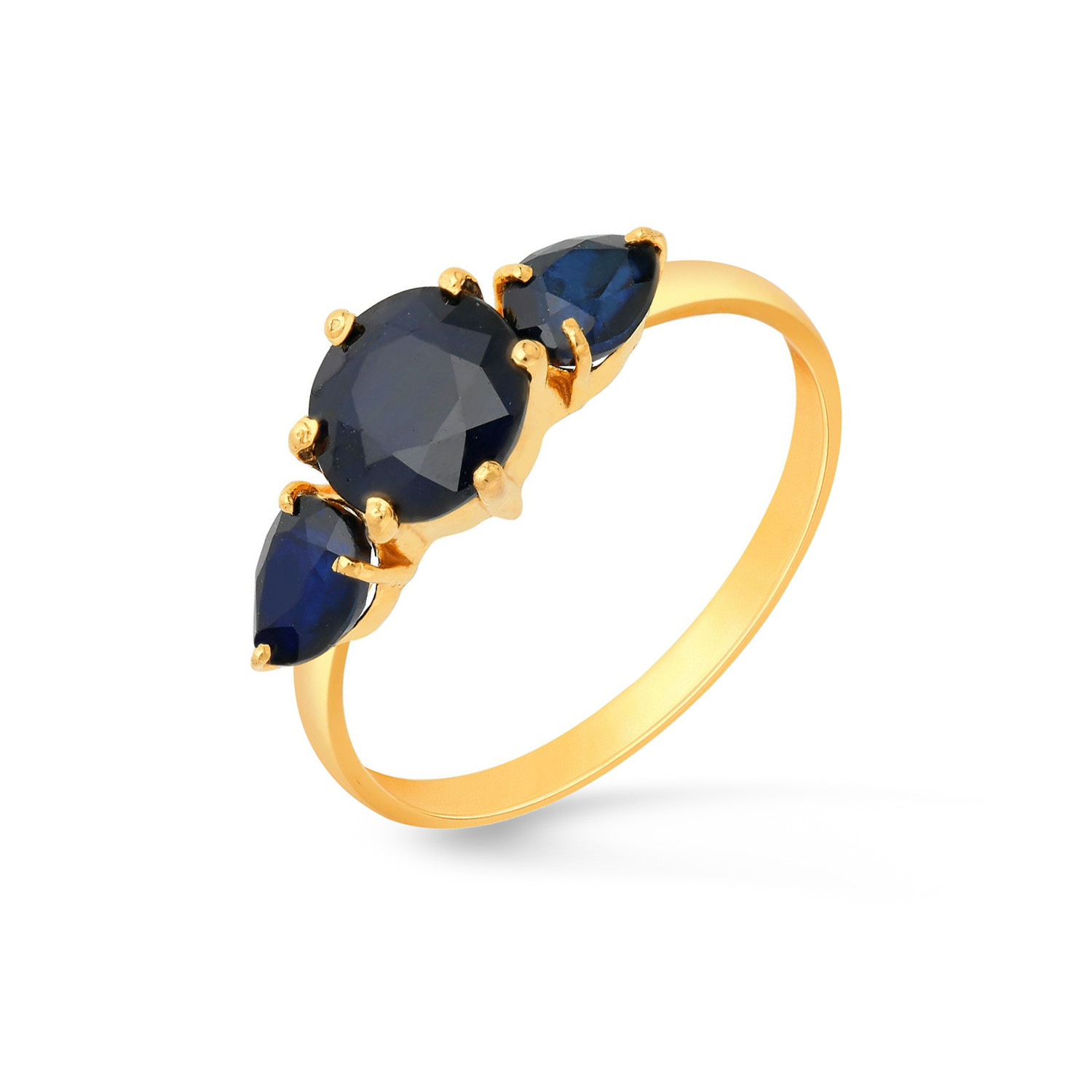 Buy Precia Gemstone 22 KT Gold Casual Ring for Women Online