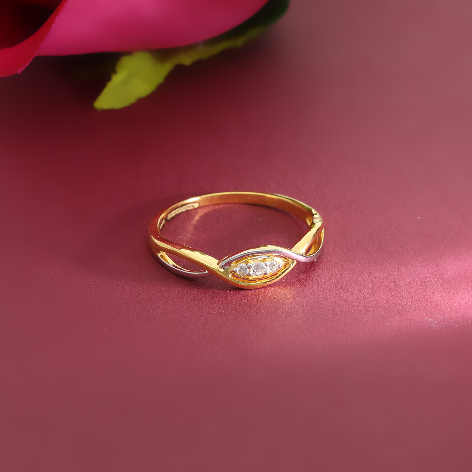 MALABAR GOLD & DIAMONDS Malabar Gold Ring RGDZHRN012 22kt Yellow Gold ring  Price in India - Buy MALABAR GOLD & DIAMONDS Malabar Gold Ring RGDZHRN012  22kt Yellow Gold ring online at Flipkart.com