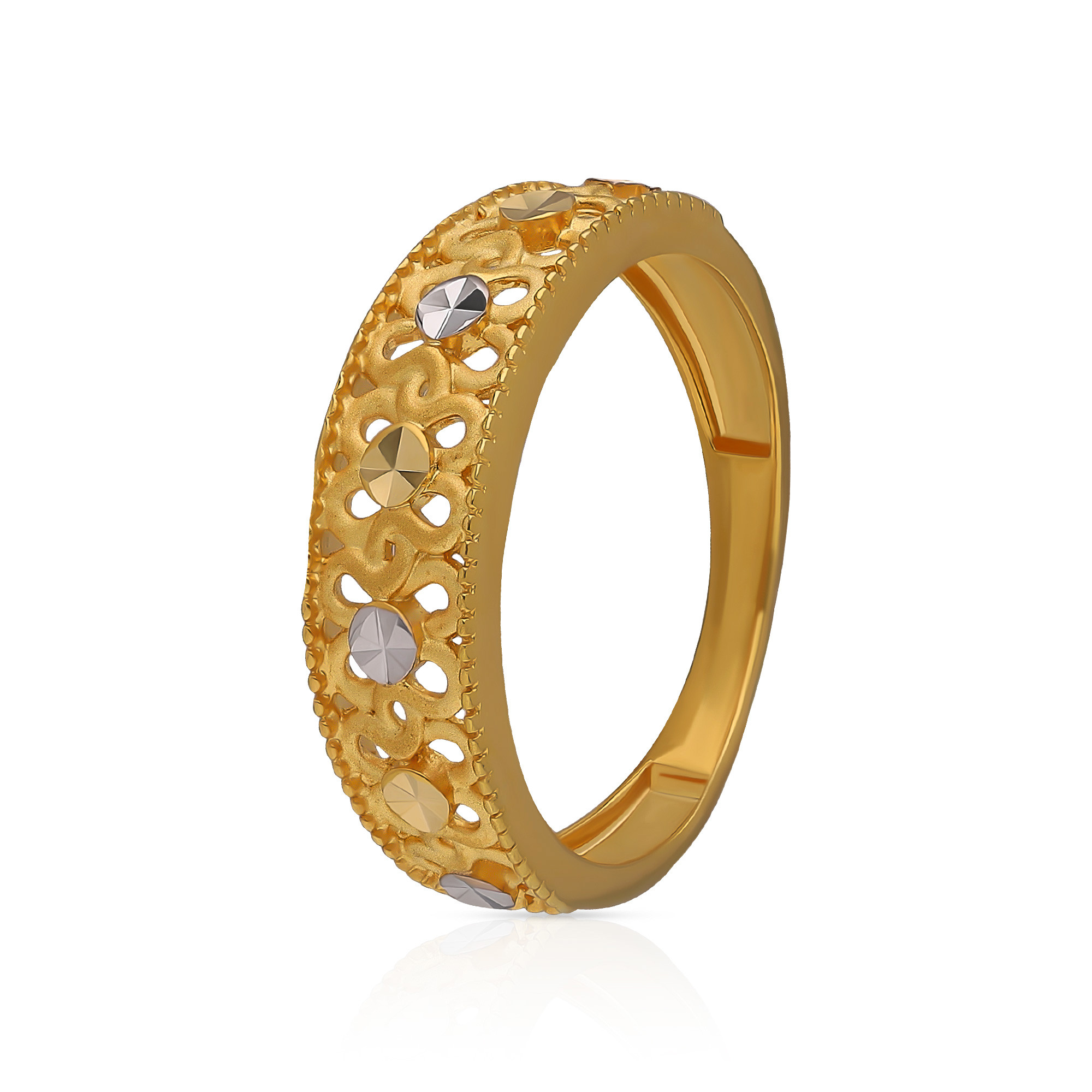 Buy MALABAR GOLD AND DIAMONDS Mens Gold Ring FRANDZ0052 Size 22 | Shoppers  Stop