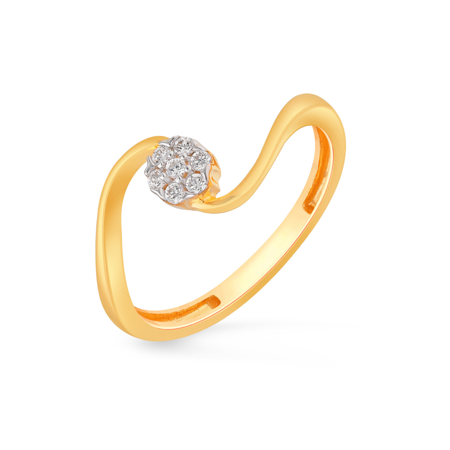 Buy Malabar Gold 22 KT Gold Casual Ring for Women Online