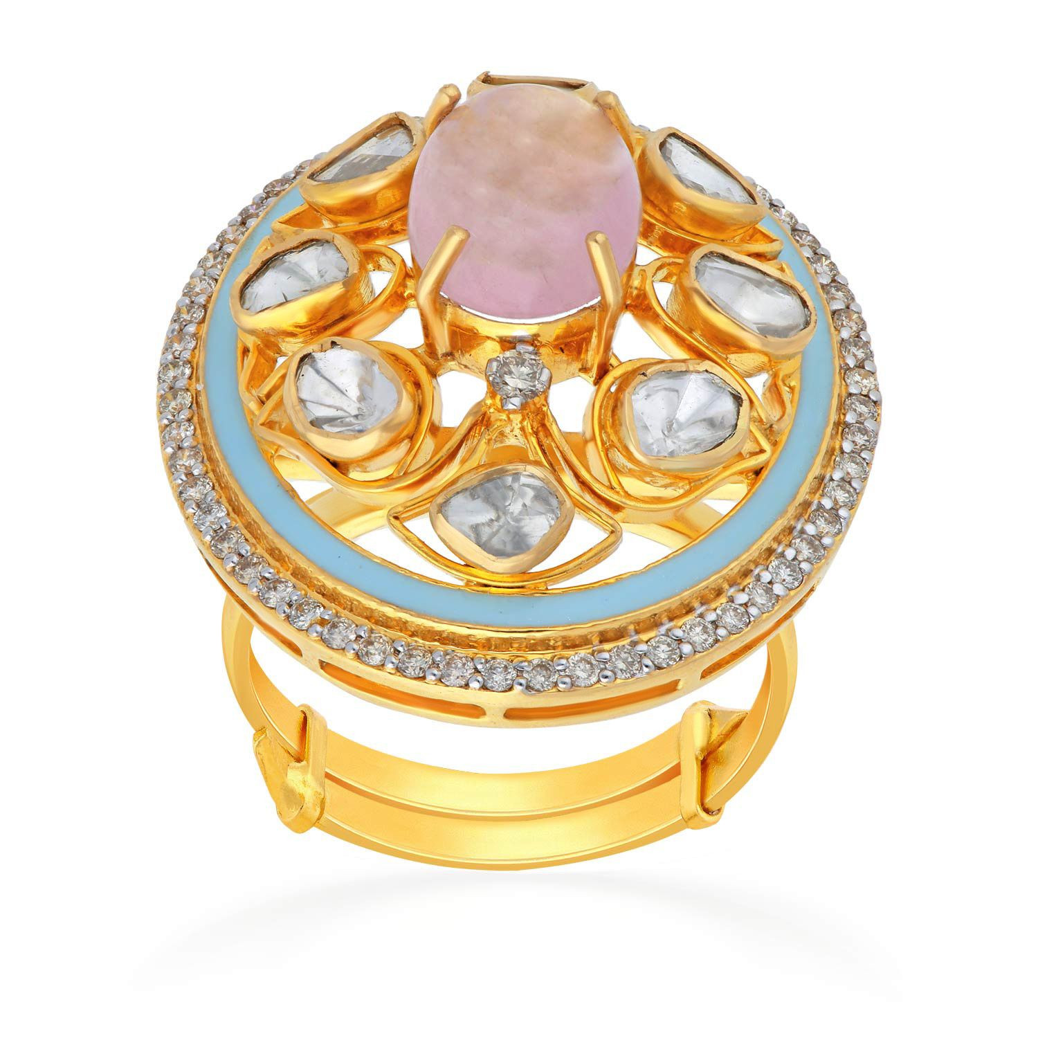 Rough Diamond ring, Raw diamond Ring, Raw Diamond Engagement Ring, Blu –  FANCYDIAMONDJEWELS