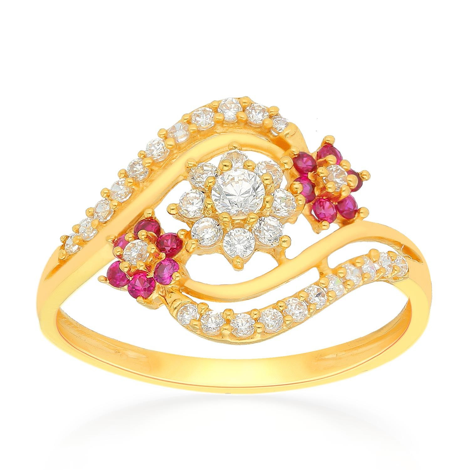 Buy Malabar Gold and Diamonds 22 KT purity Yellow Gold Ring SKYFRDZ087_Y_11  for Women at Amazon.in