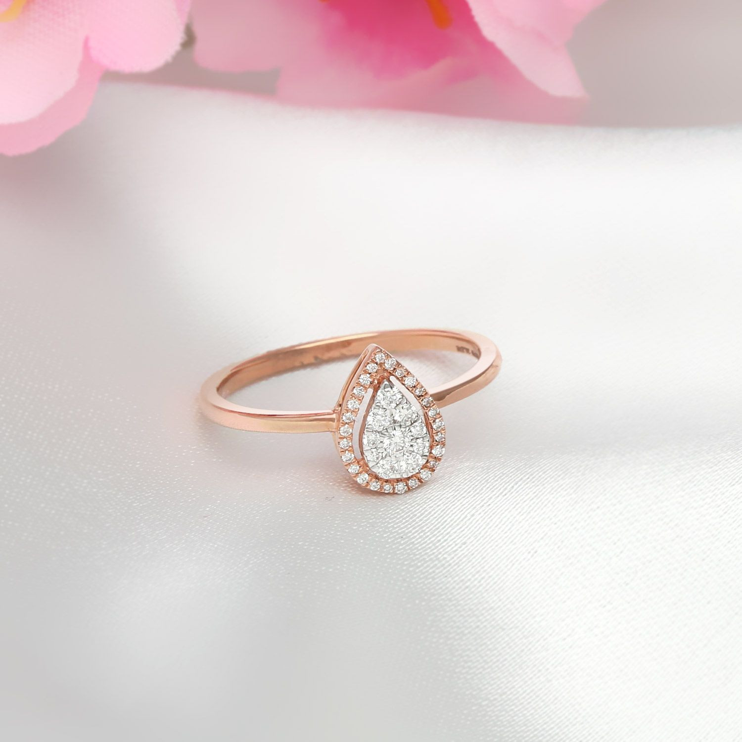 14k Gold Rose Delicate Ring – gorjana