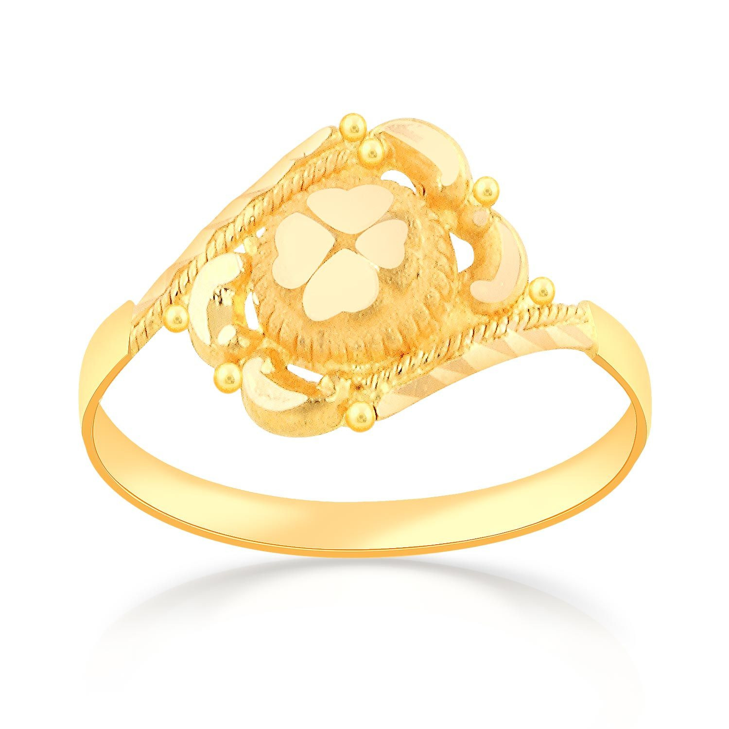 Radiant 22K Gold Ring For Women LR-4161 - Rupashree Jewellers (RB)