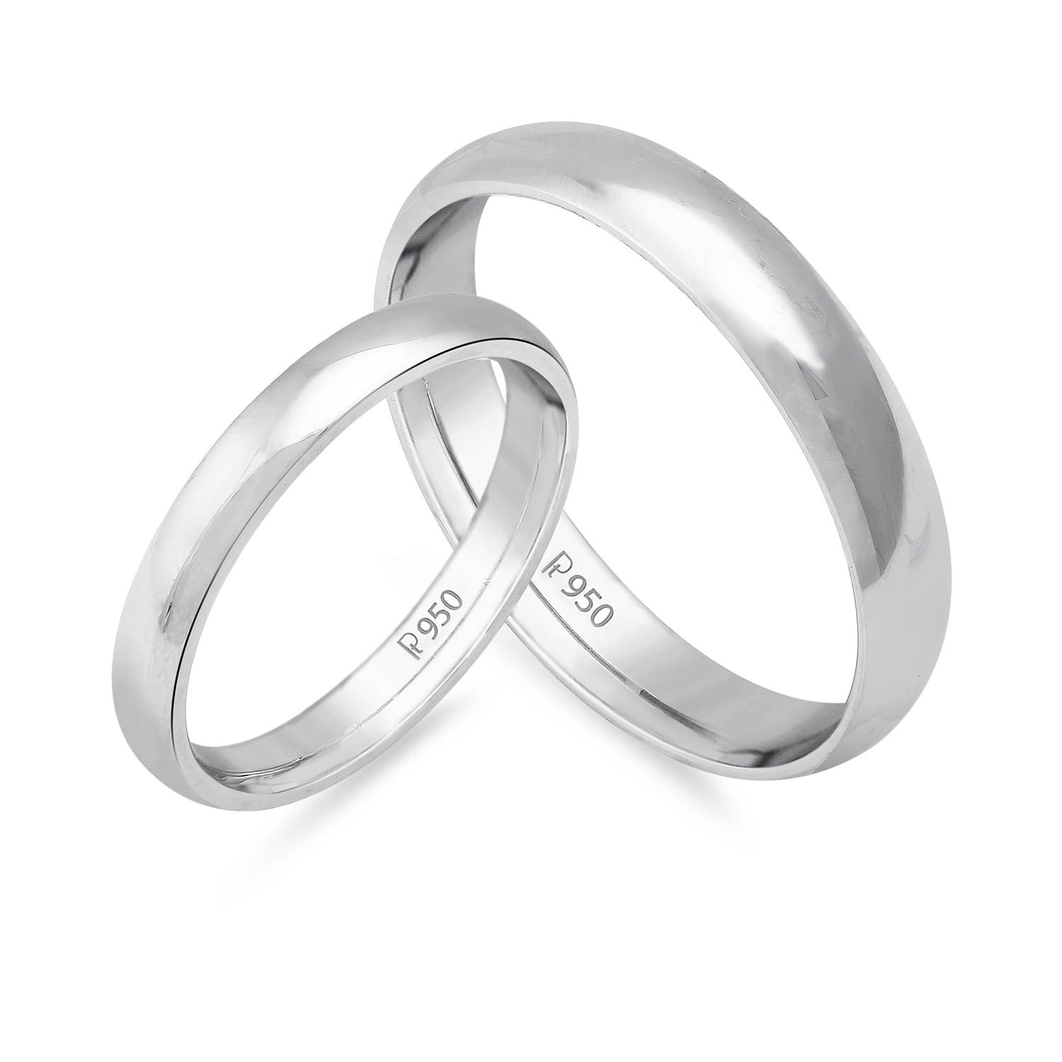 Jewelove - Beautiful Platinum Love Bands with solitaire in the women's ring.  Design : JL PT 597 by Jewelove. #jewelove #platinum #rings #couplerings  #couplering #love #couplegoals #platinumrings #platinumring  #platinumlovebands | Facebook