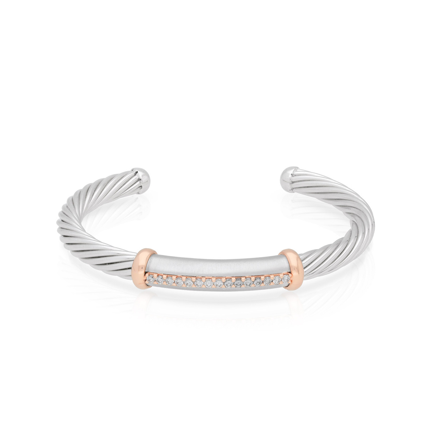 Buy Mine Platinum PT 950 Two Tone Purity Loose Kada for Men Online
