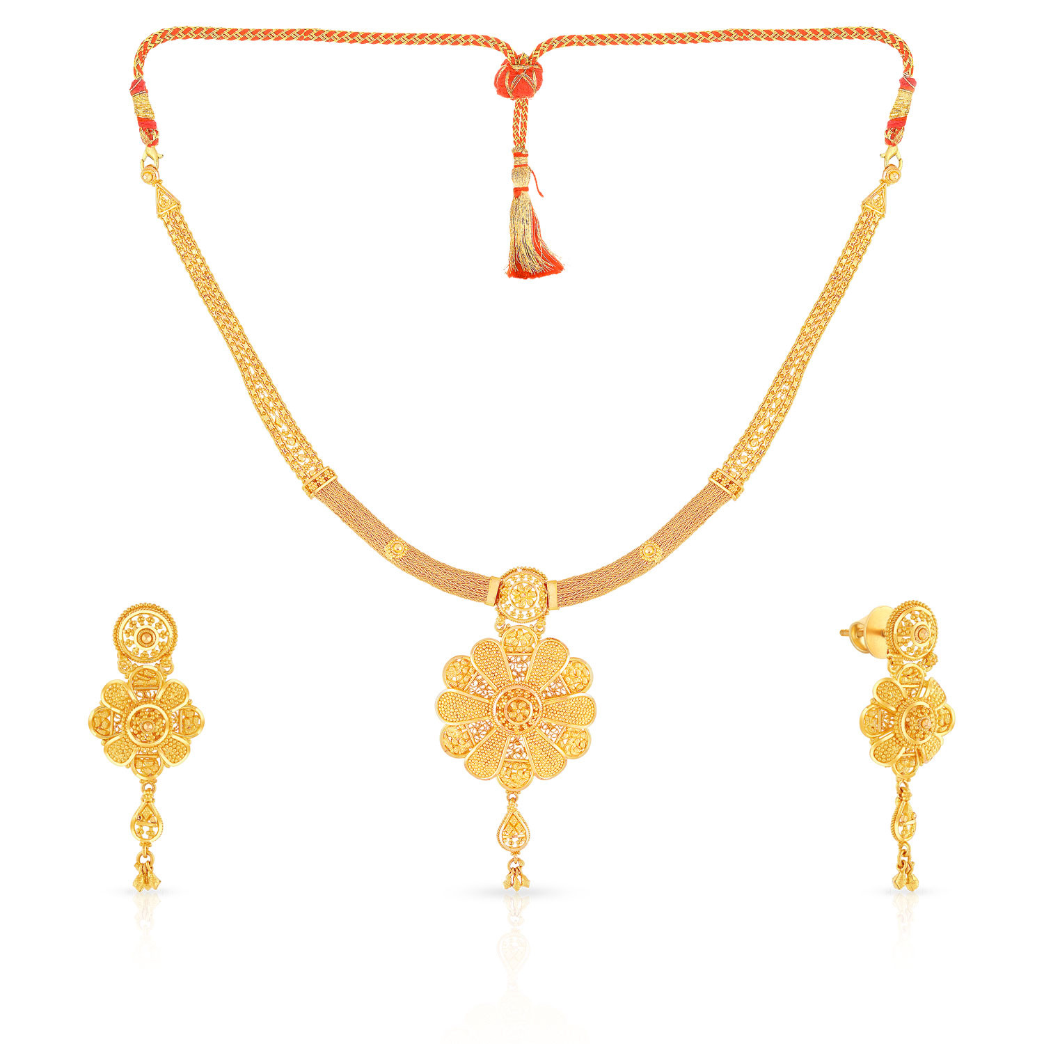 malabar gold chain set