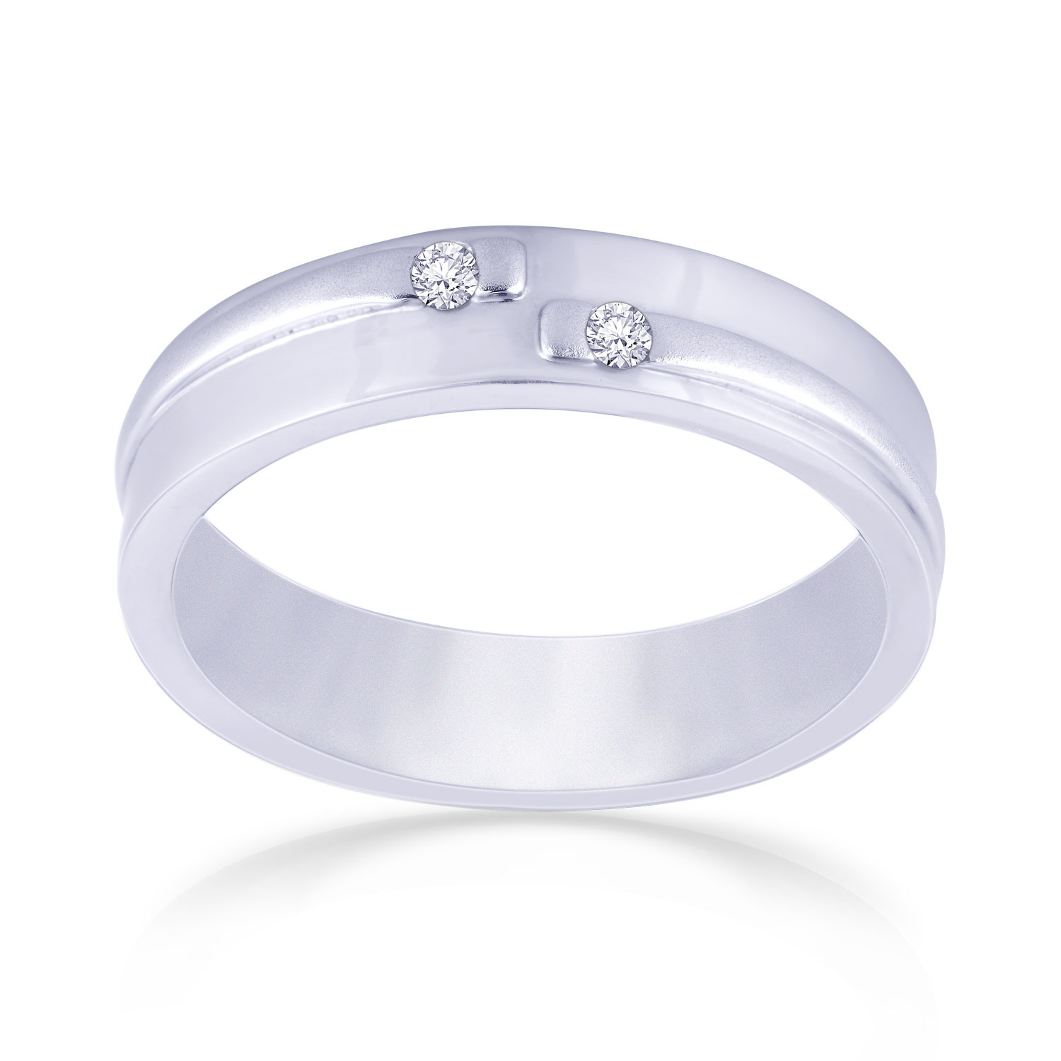 Buy Mine Platinum Ring R91027 for Women Online | Malabar Gold & Diamonds