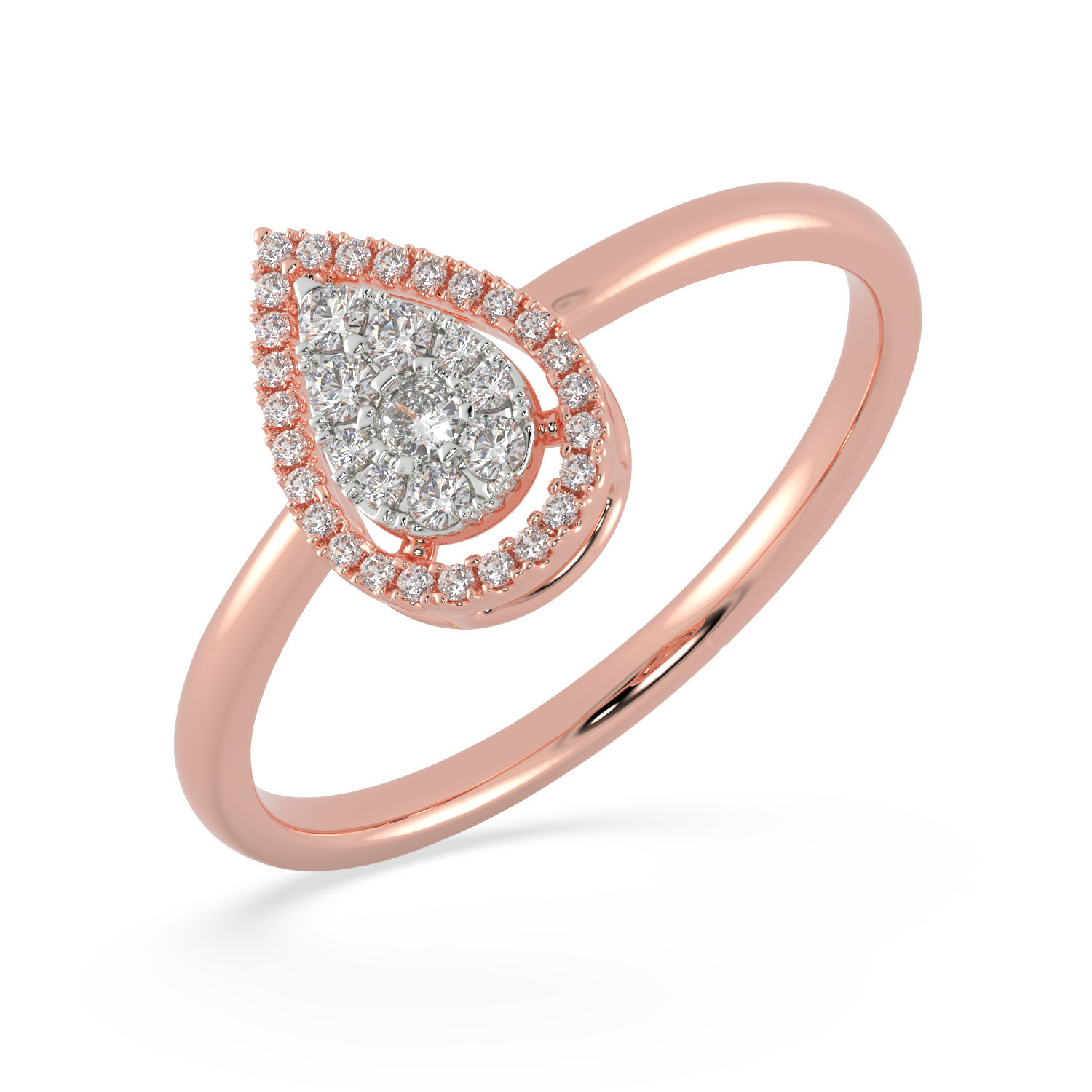 atlas ring - 2.5 carat kite shaped moissanite and diamond ring, ZAYA M – J  Hollywood Designs