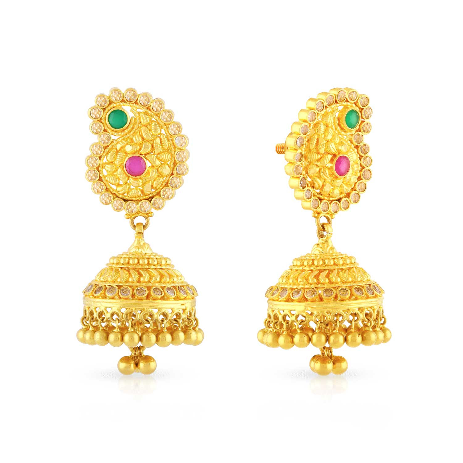 malabar gold earrings rate