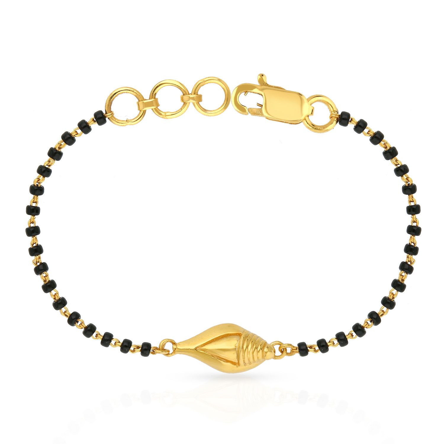 Auspicious Wear Your Prayer Gold Bracelet
