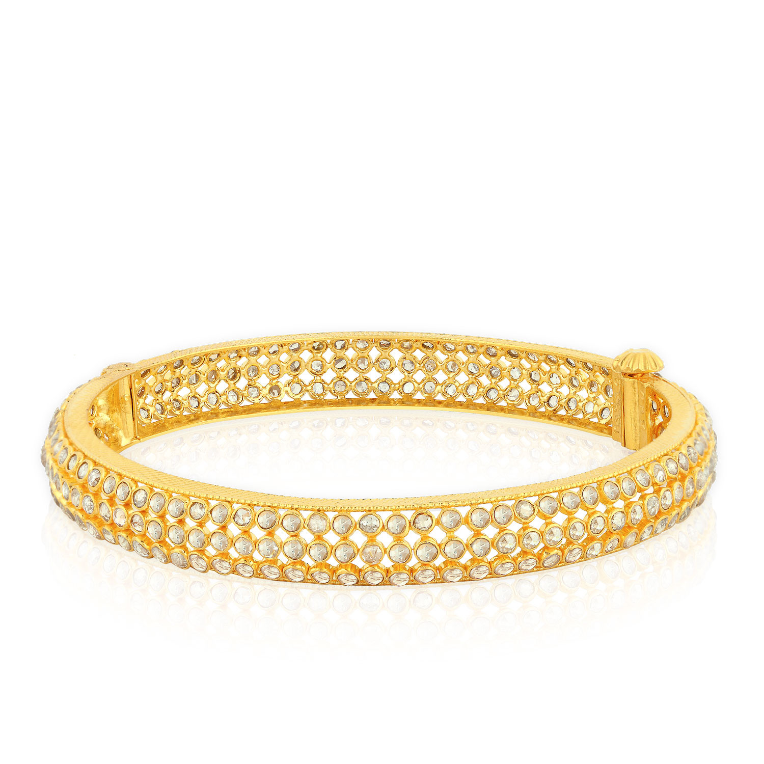 Malabar gold uncut 2025 diamond bangles