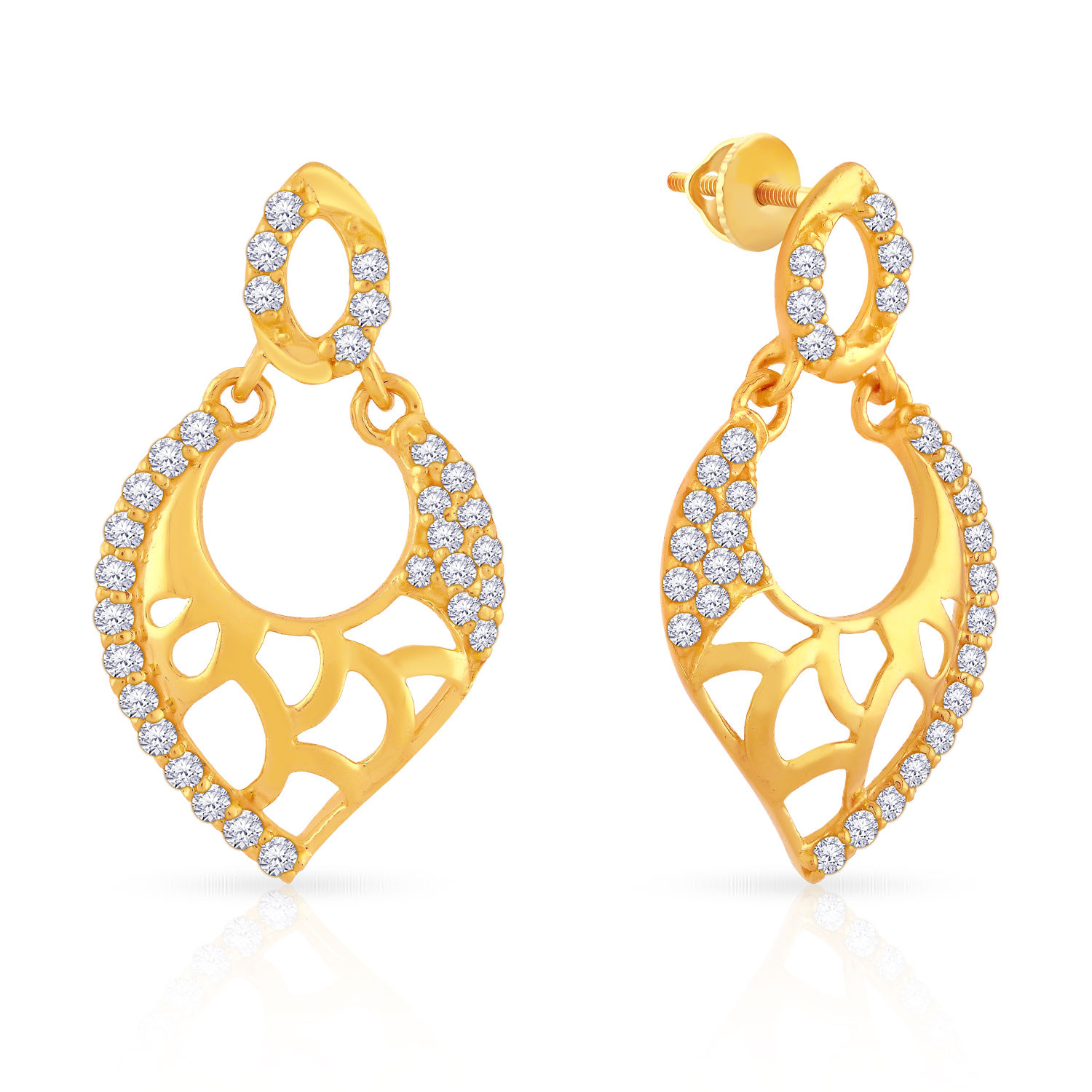Buy Malabar Gold Earring MHAAAAAARZYO for Women Online | Malabar Gold ...