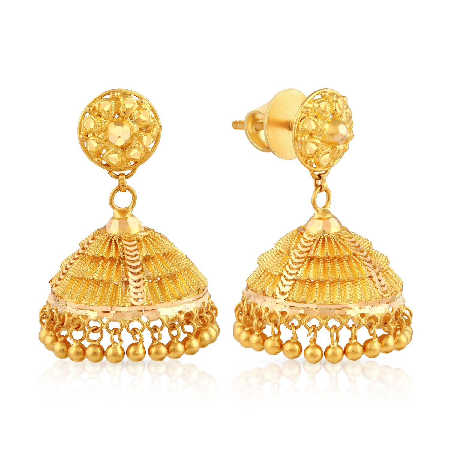 Buy Malabar Gold Earring SDGEGLKRJUS015 for Women Online  Malabar Gold   Diamonds