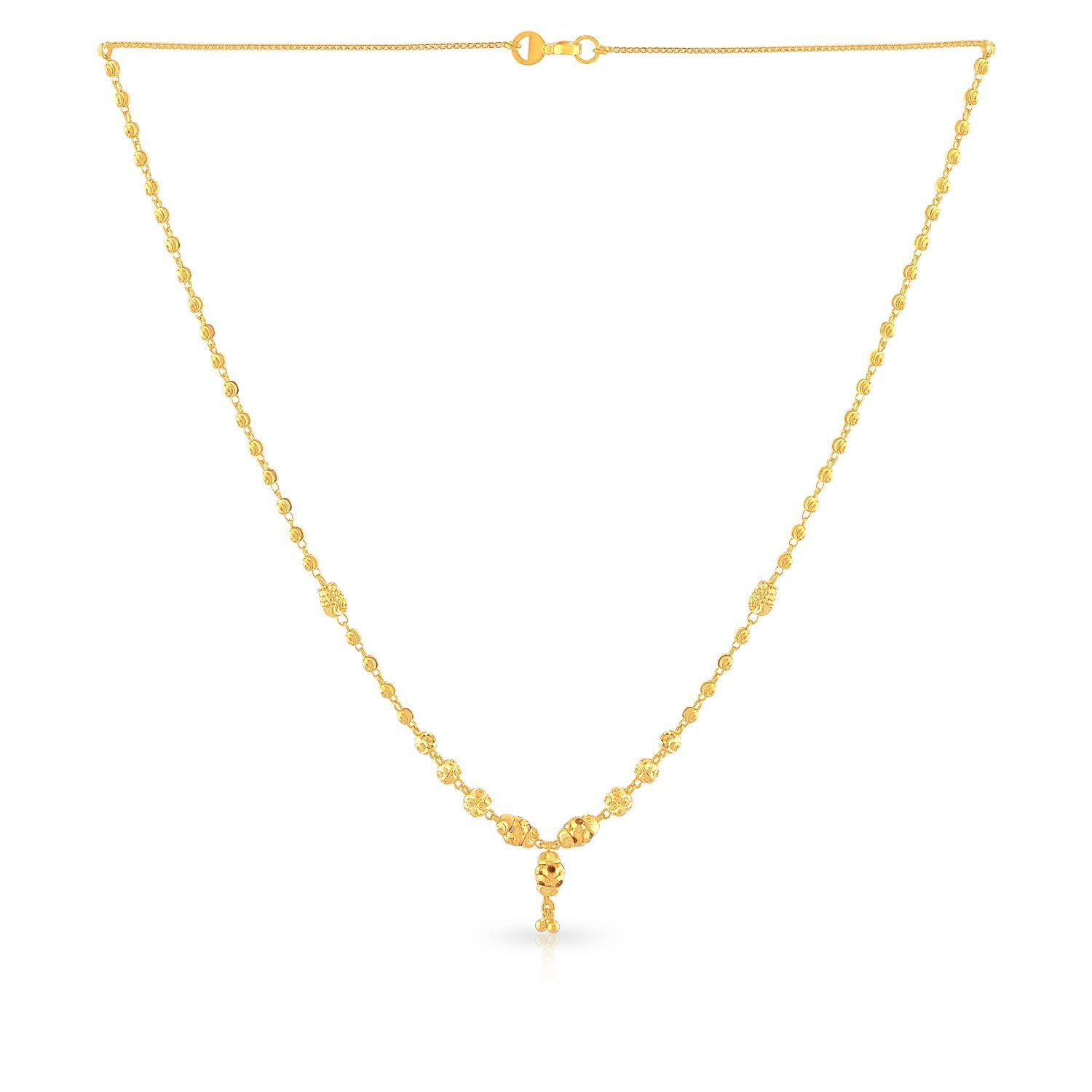 Buy Malabar Gold Necklace MHAAAAABSPRN for Women Online Malabar Gold Diamonds