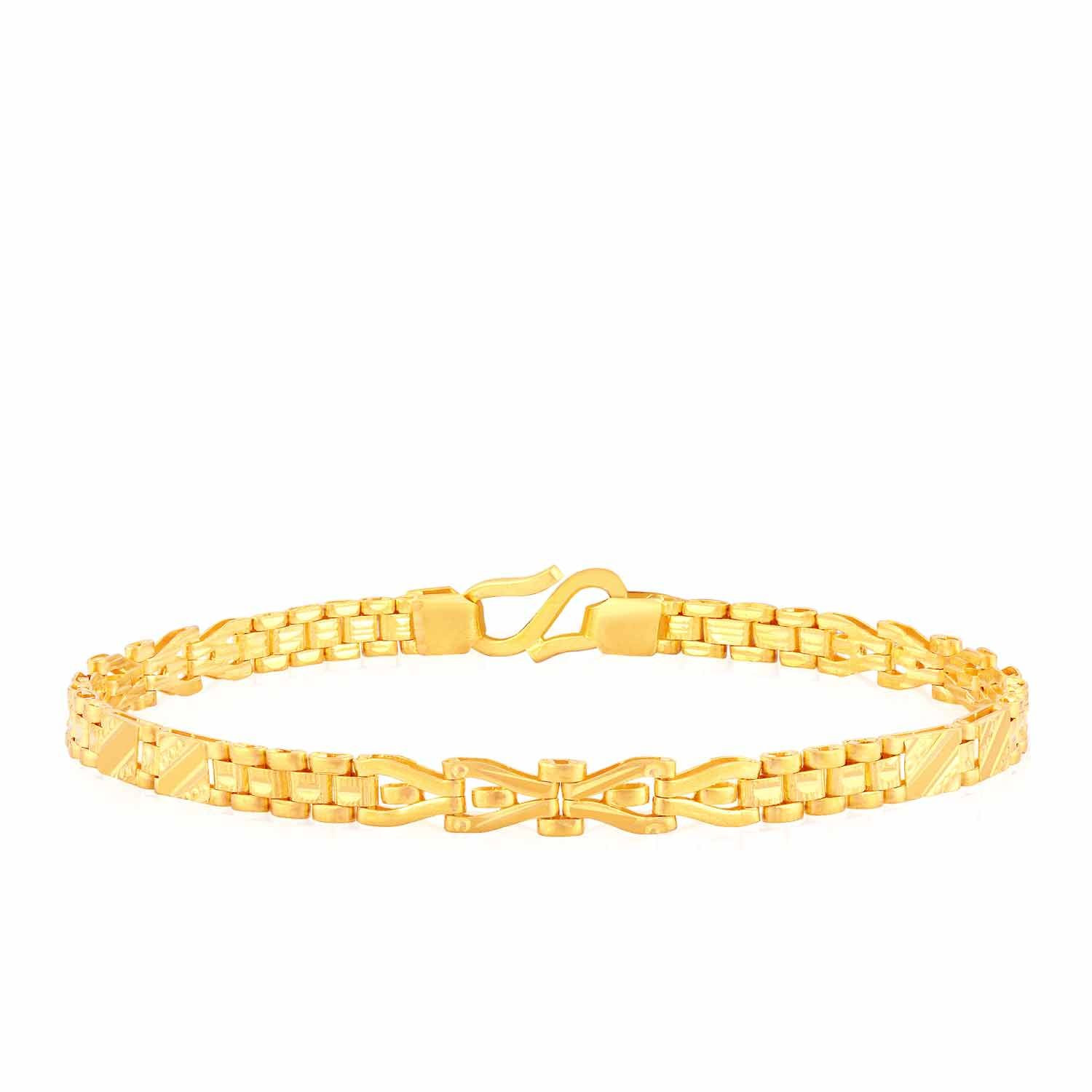 Buy MALABAR GOLD AND DIAMONDS Mens 22 KT Gold Bracelet  Shoppers Stop