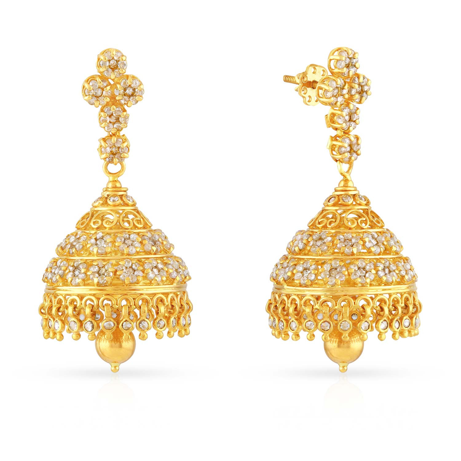 Buy Era Gold Earring MHAAAAADLZTE for Women Online | Malabar Gold ...