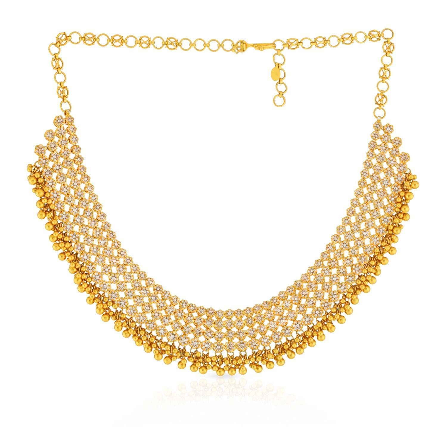 uncut diamond necklace sets malabar gold