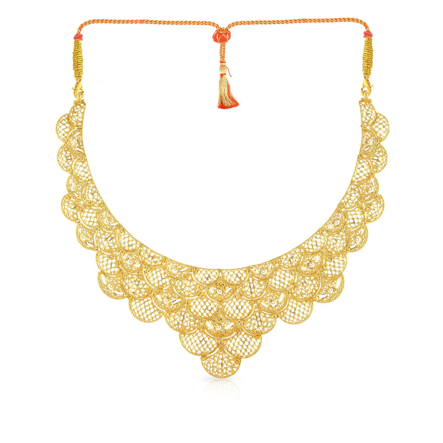 Buy Malabar Gold Necklace MHAAAAAEVDXA for Women Online | Malabar Gold ...