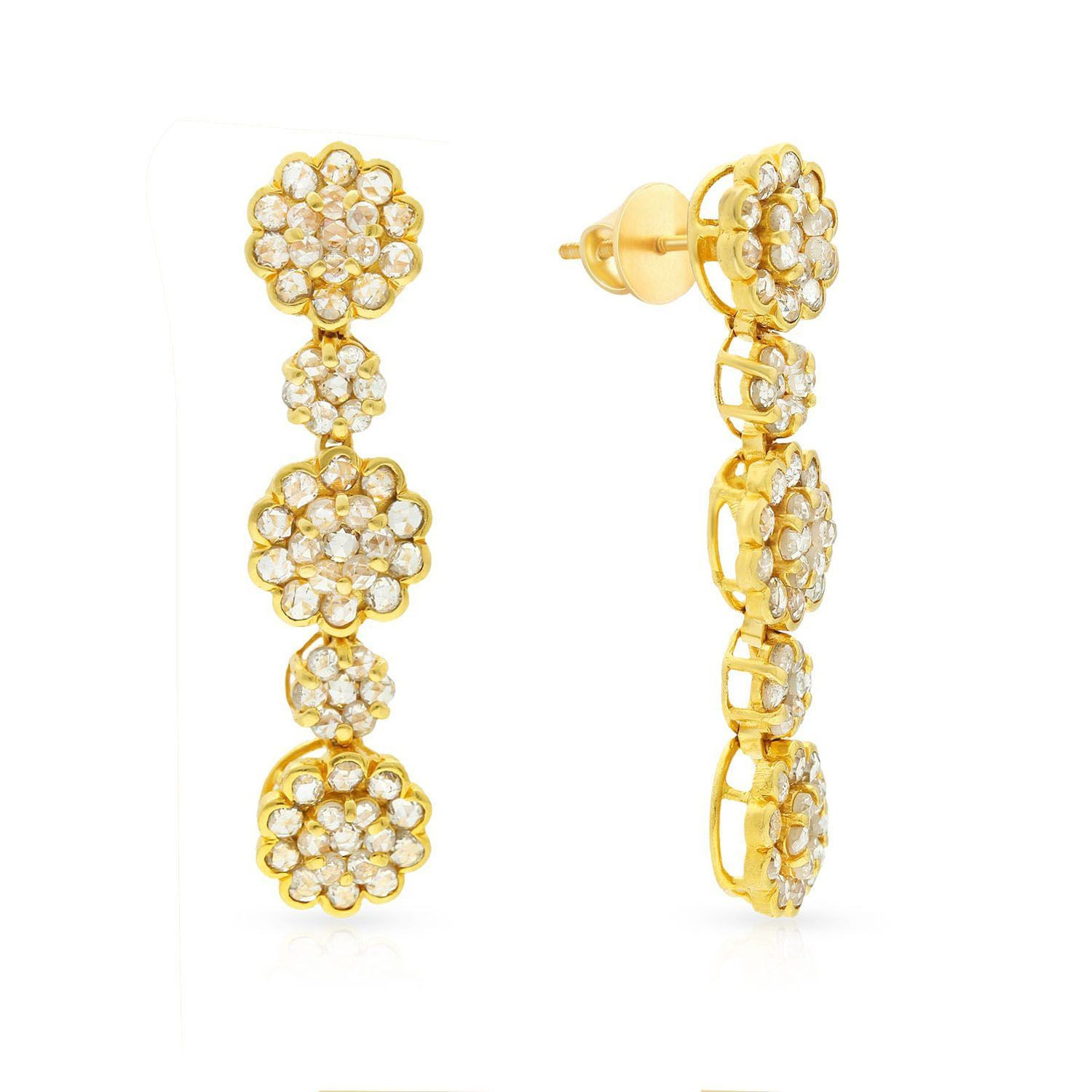 Buy Era Uncut Diamond Earring MHAAAAAFDSUV for Women Online | Malabar ...