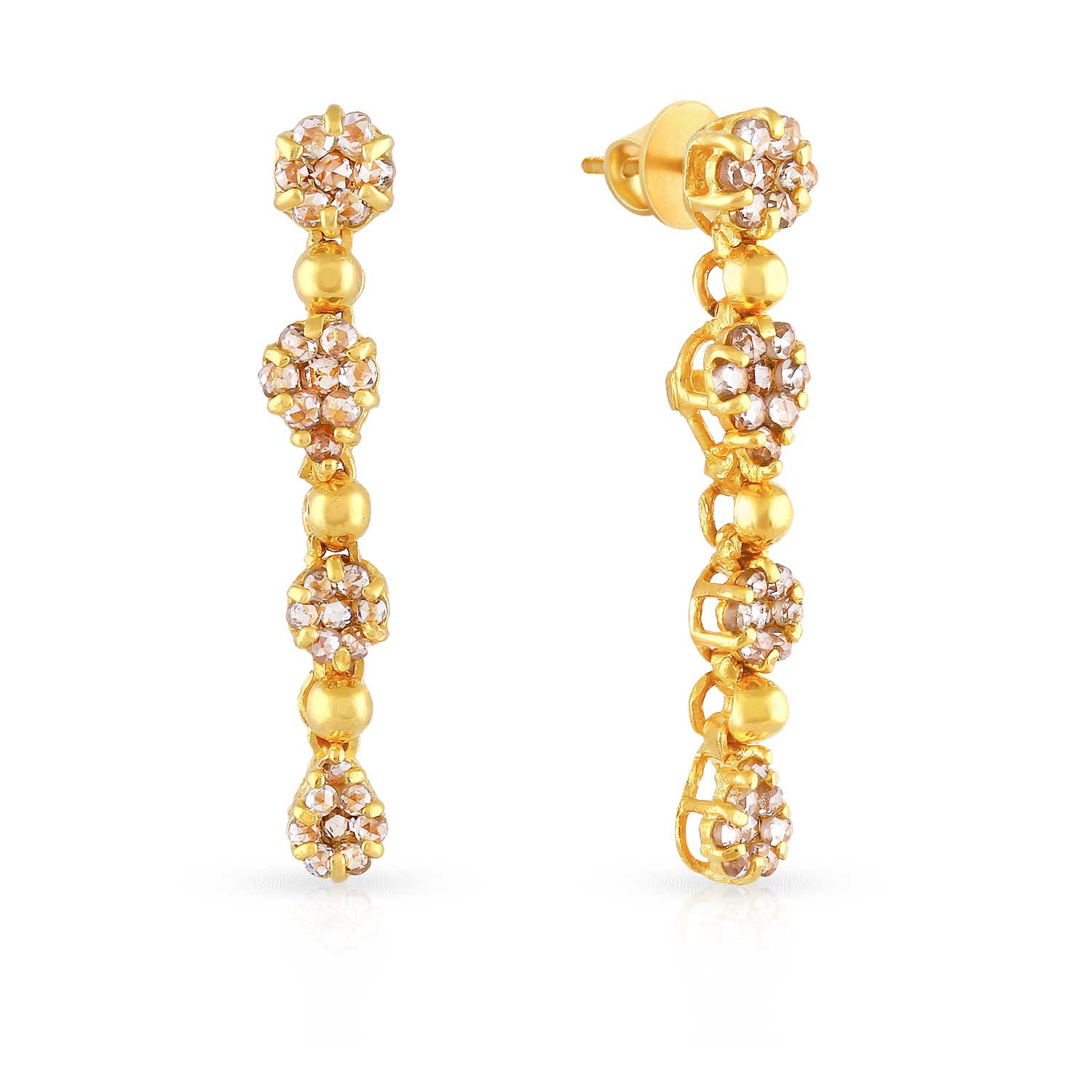 Buy Era Uncut Diamond Earring MHAAAAAFDSVD for Women Online | Malabar ...