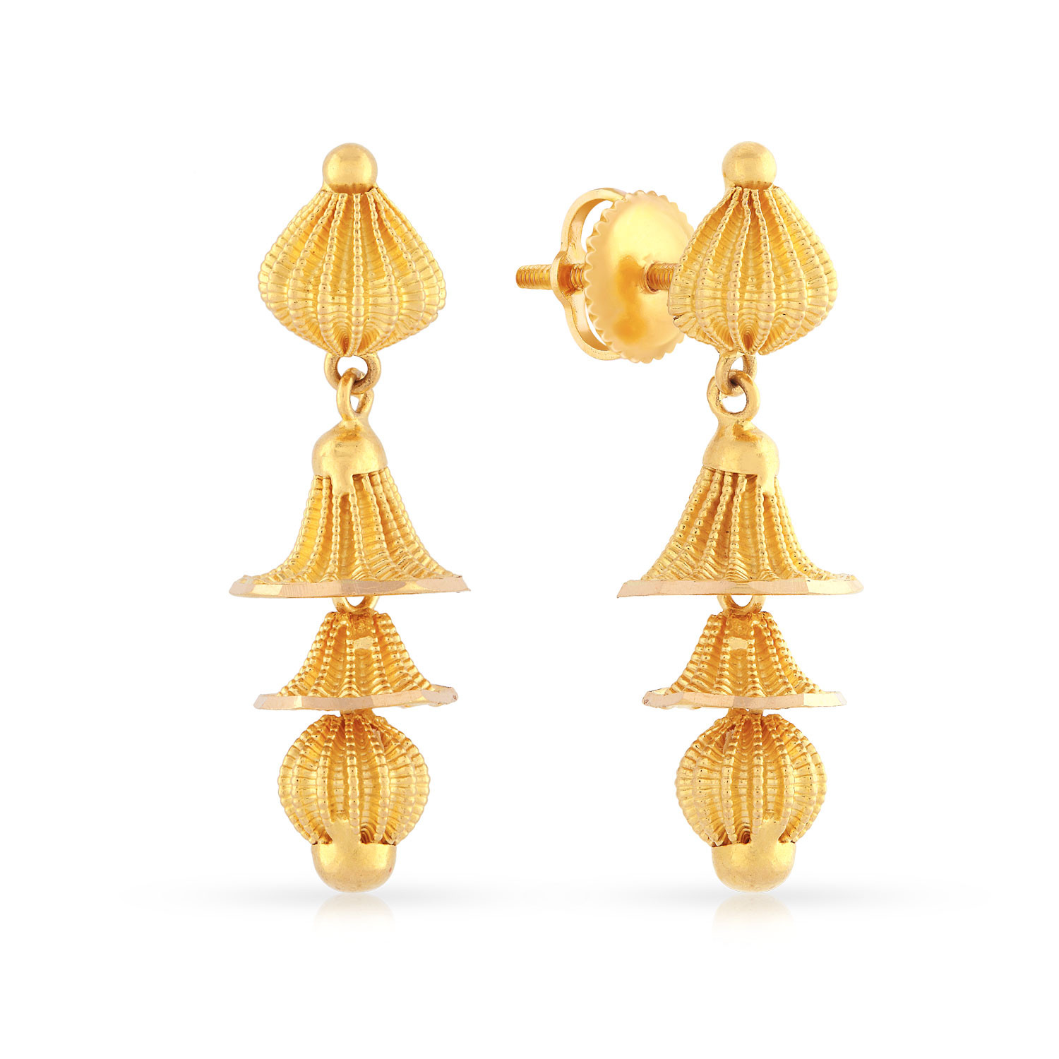 Buy Malabar Gold Earring MHAAAAAFKFTL for Women Online | Malabar Gold ...