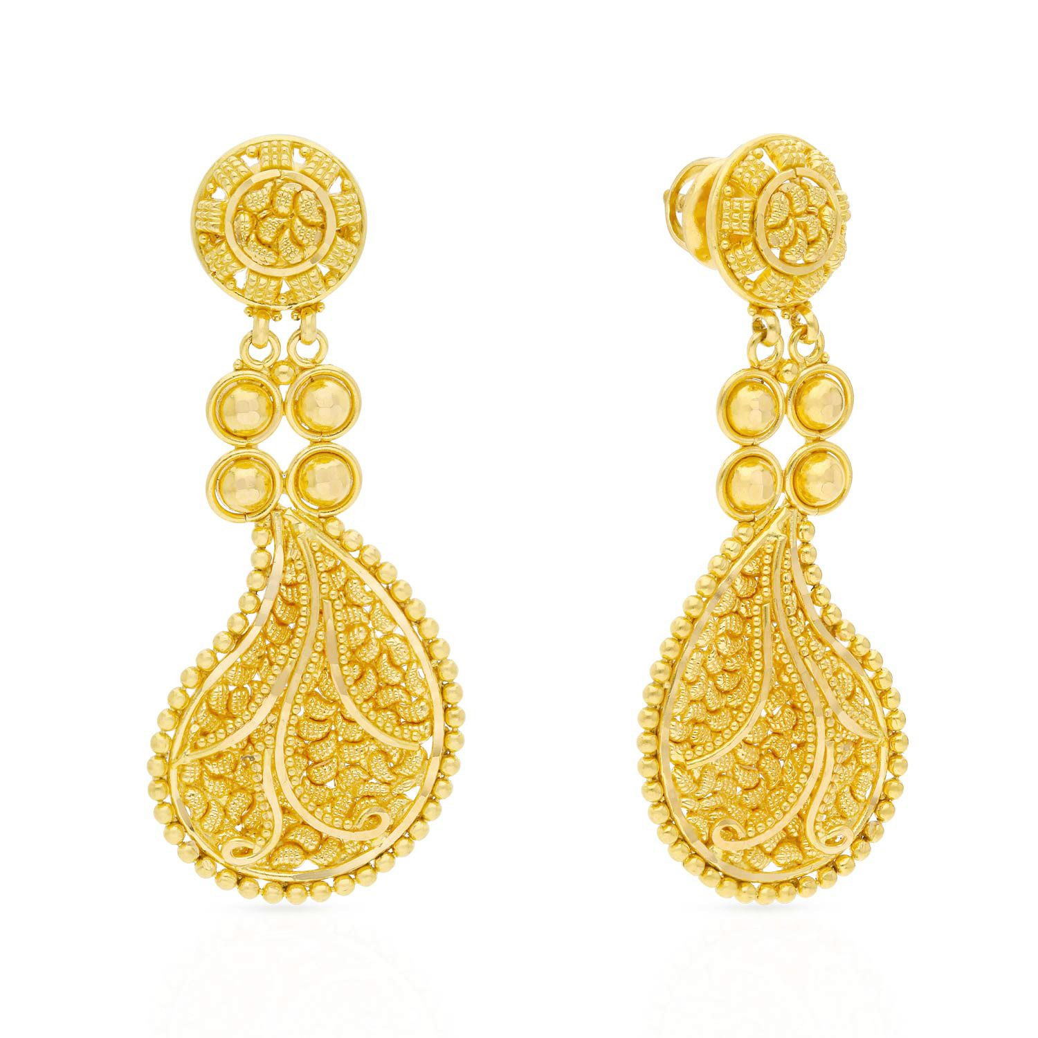 Buy Malabar Gold Earring MHAAAAAFSNRB for Women Online | Malabar Gold ...